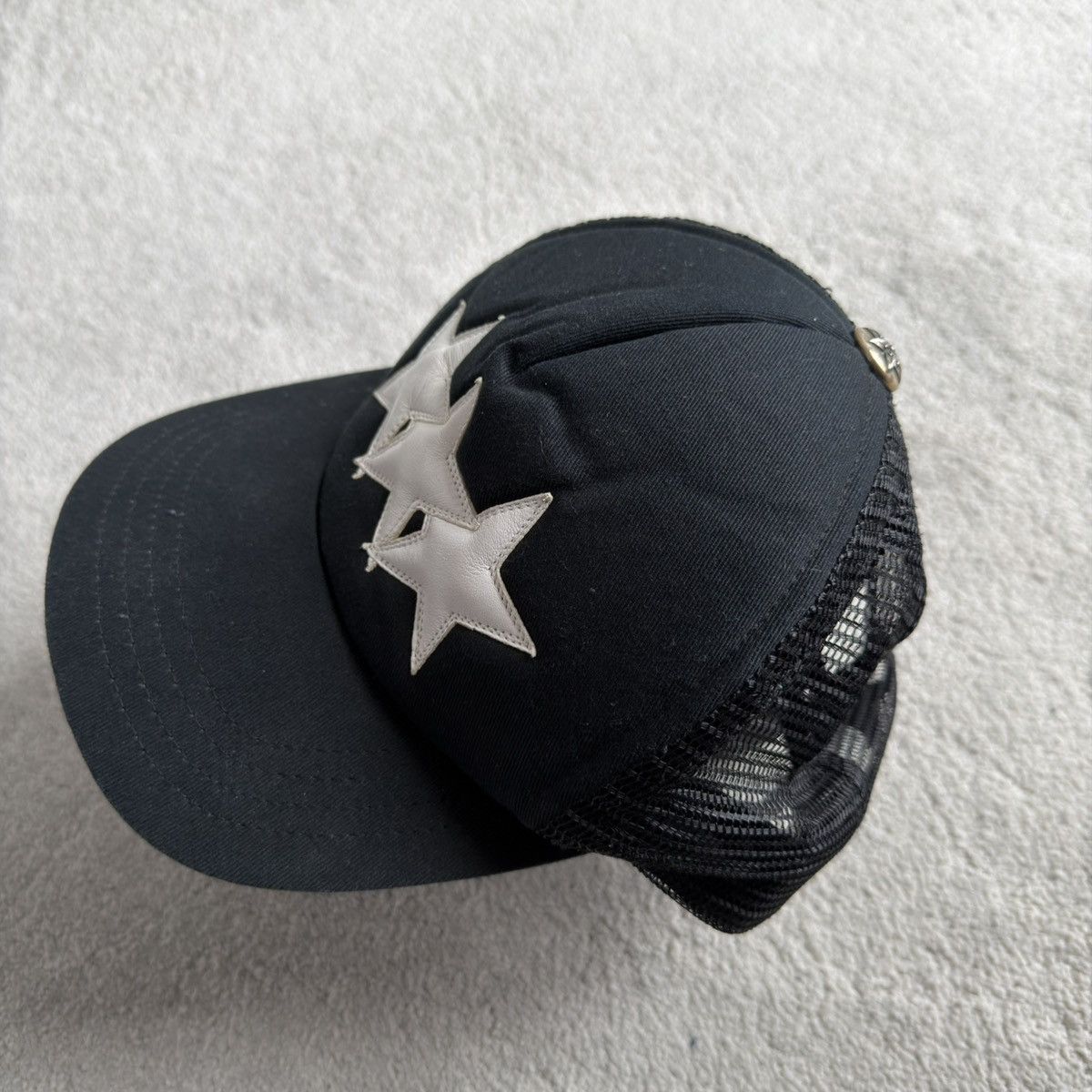 Chrome Hearts Chrome Hearts Star Patch Trucker Hat Black Size ONE SIZE - 3 Thumbnail