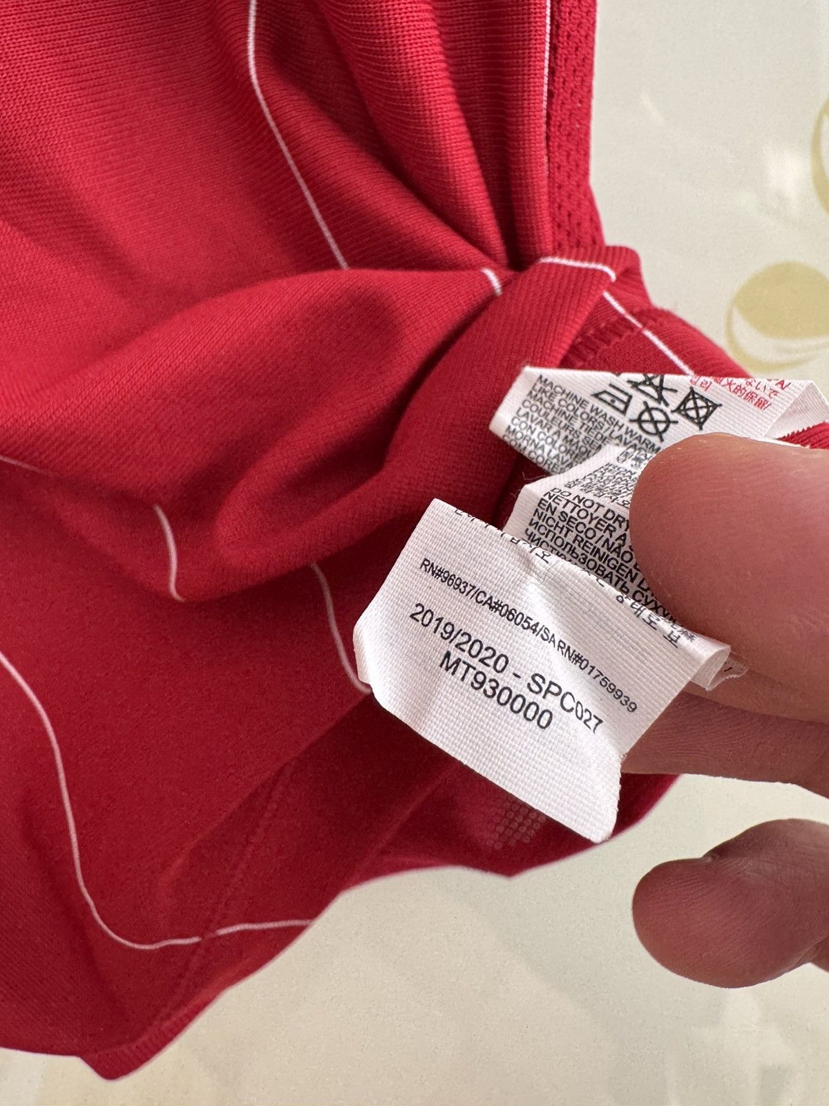 New Balance Liverpool 2019-2020 Home Soccer Jersey Football Shirt Kit Size US M / EU 48-50 / 2 - 11 Thumbnail