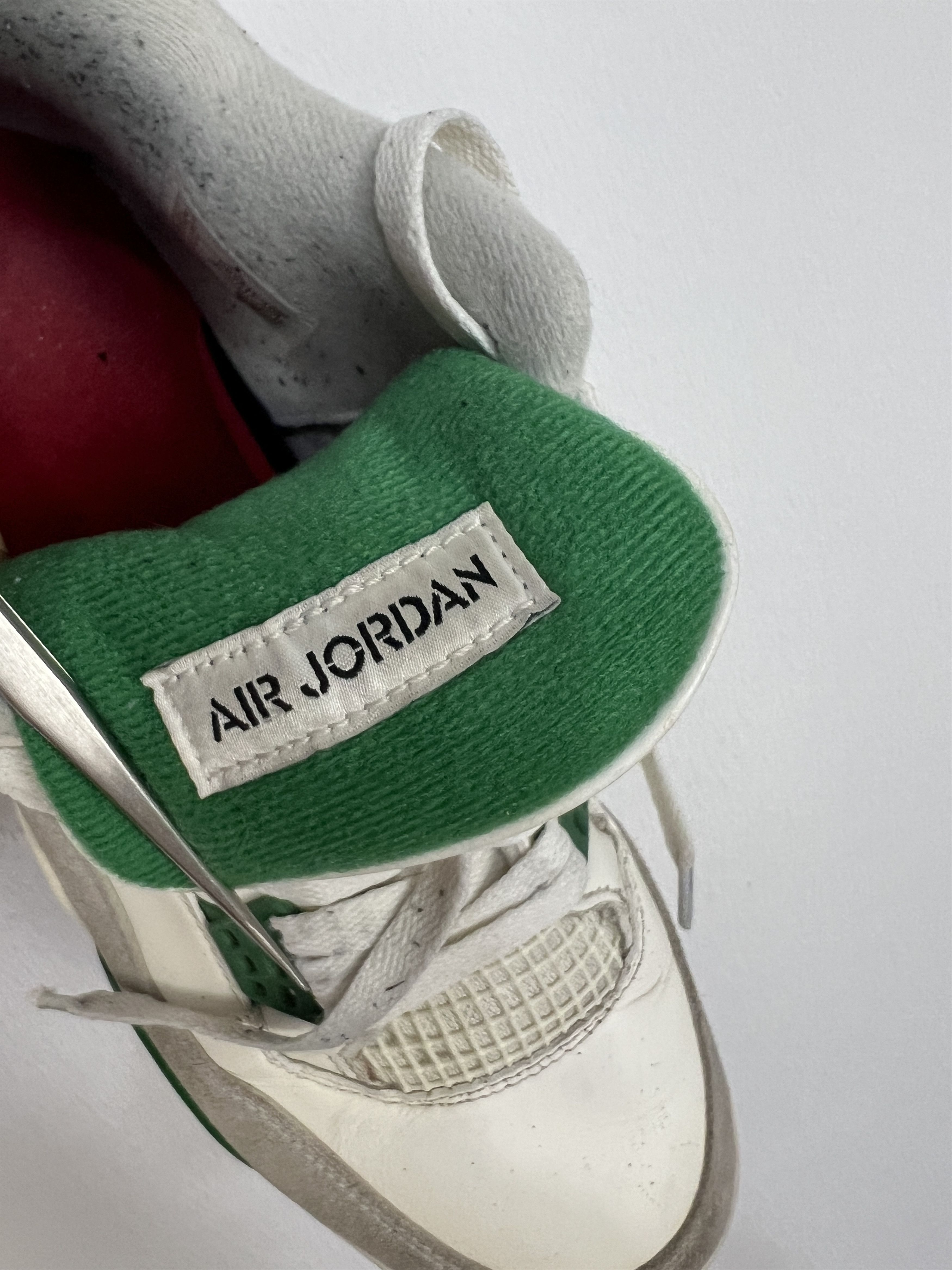 Nike Size US 9.5 Jordan 4 Retro SP x Nike SB Mid Pine Green Size US 9.5 / EU 42-43 - 7 Thumbnail