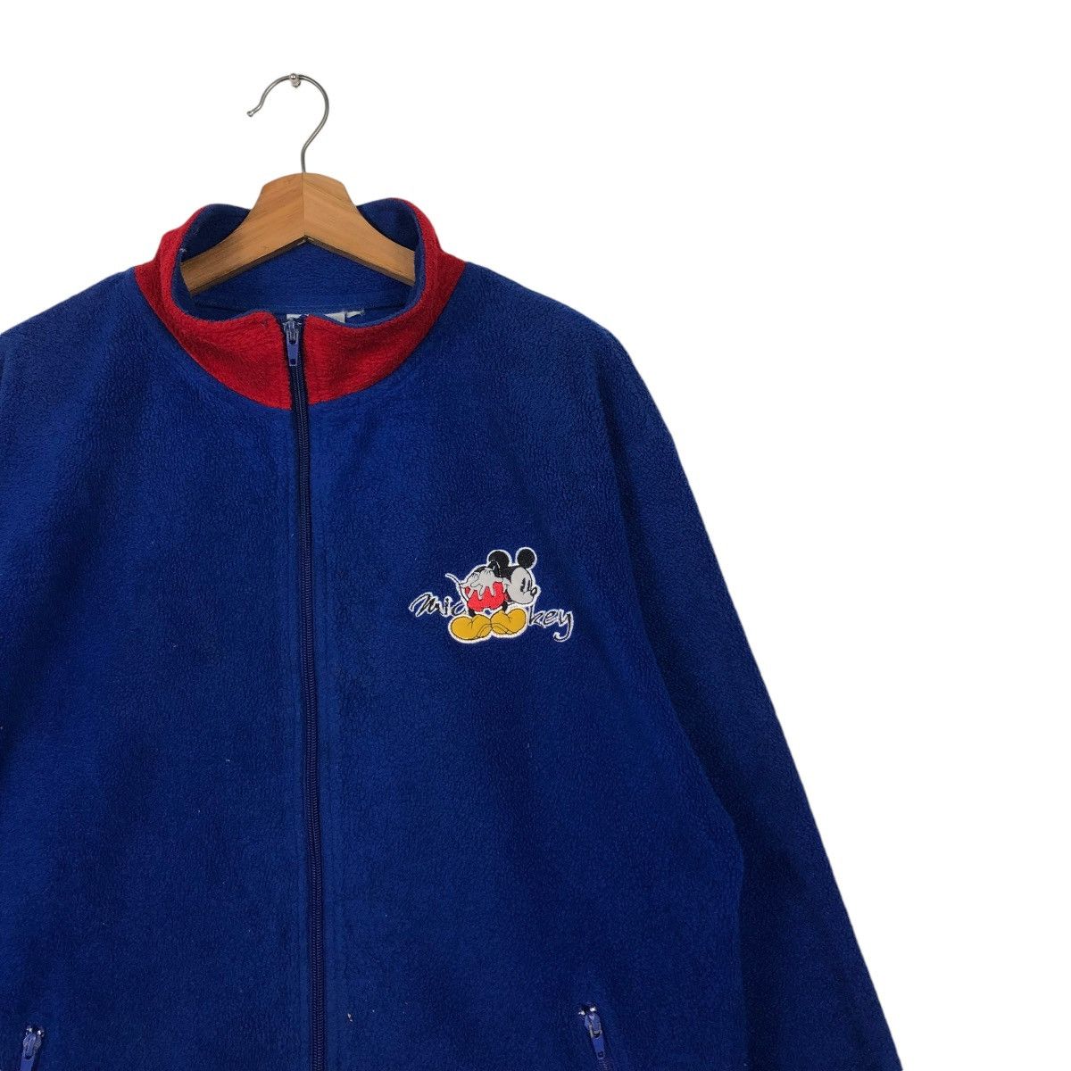 Cartoon Network 🔥VINTAGE FLEECE ZIPPER JACKET DISNEY MICKEY MOUSE Size US M / EU 48-50 / 2 - 8 Thumbnail