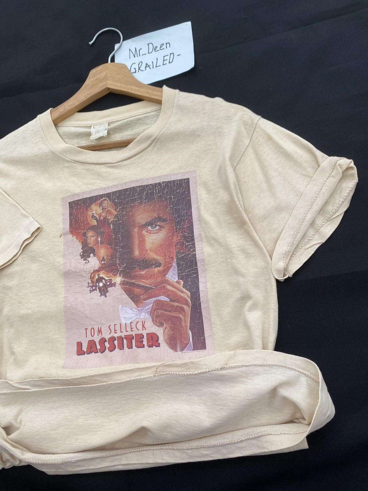 Vintage Vtg 80s Tom Selleck Lassiter “The Magnificent Thief “ Tee Size US S / EU 44-46 / 1 - 21 Thumbnail