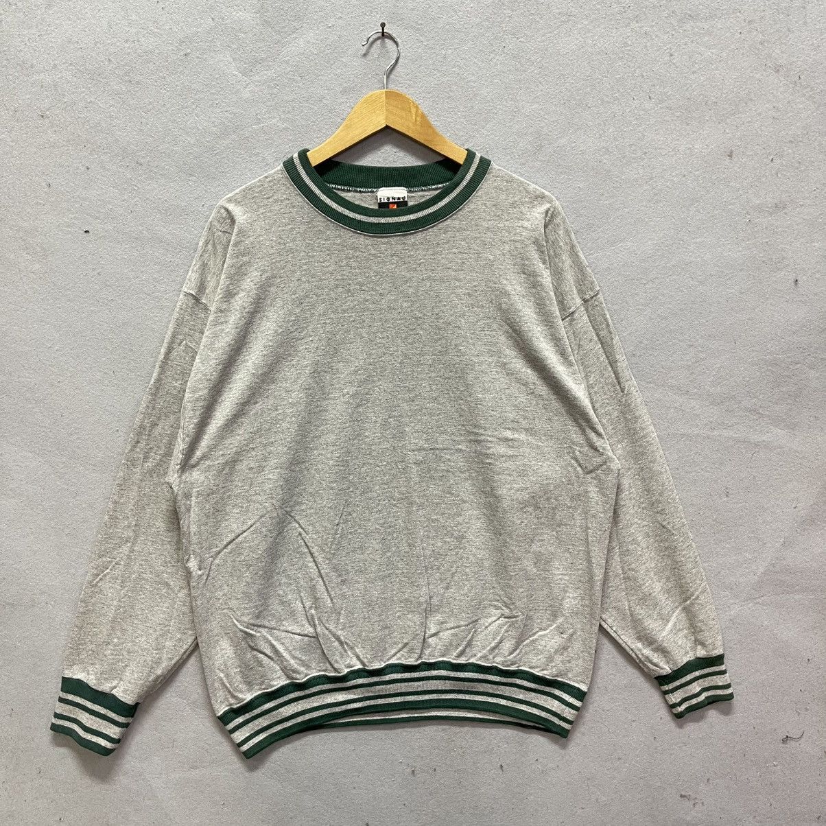 Signal Sport 90s Signal Sports Ringer Collar Sweatshirt USA XL Size US XL / EU 56 / 4 - 1 Thumbnail