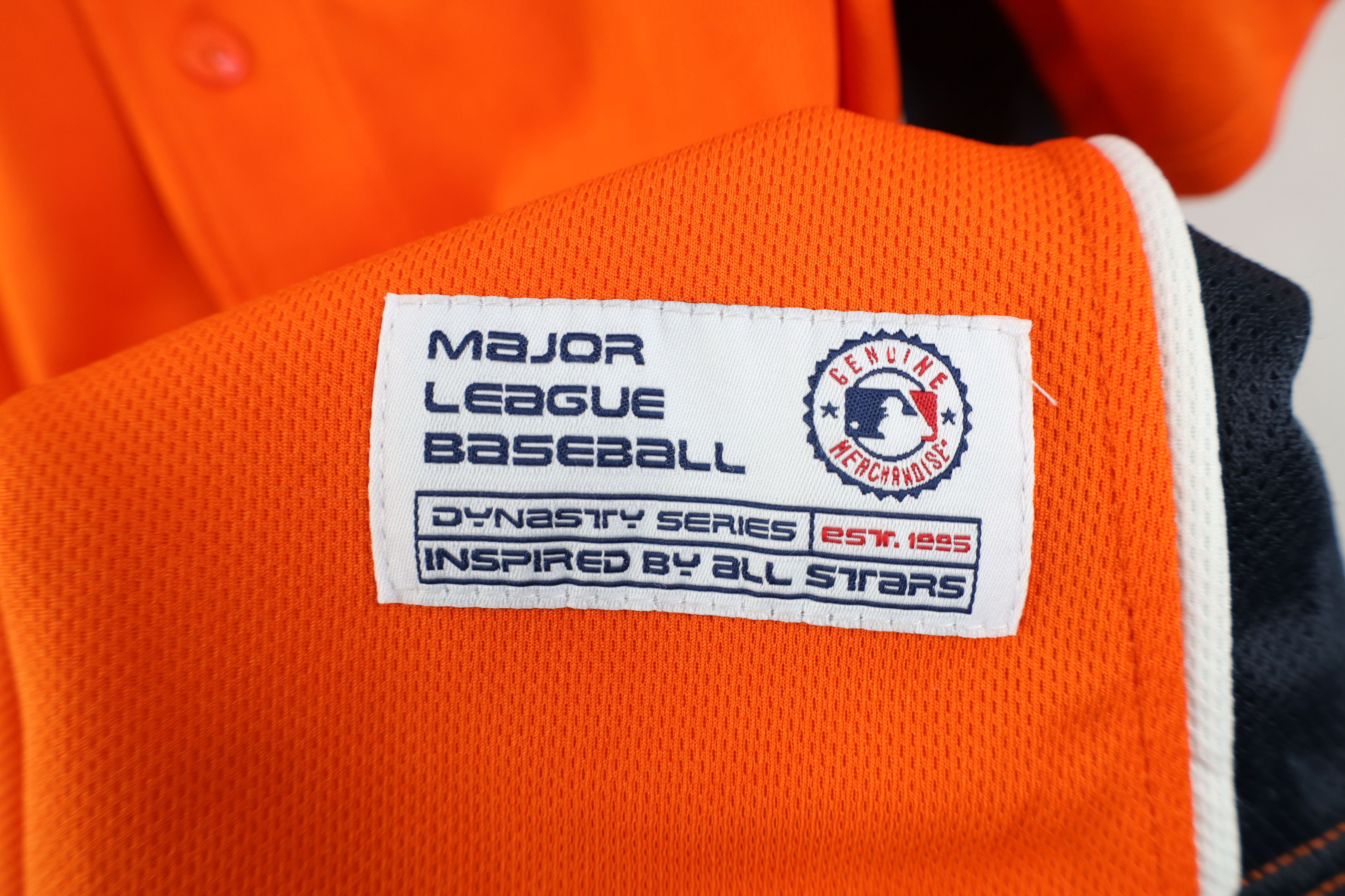 Vintage Vintage Y2K Detroit Tigers Baseball Jersey Orange Polyester Size US XL / EU 56 / 4 - 9 Thumbnail
