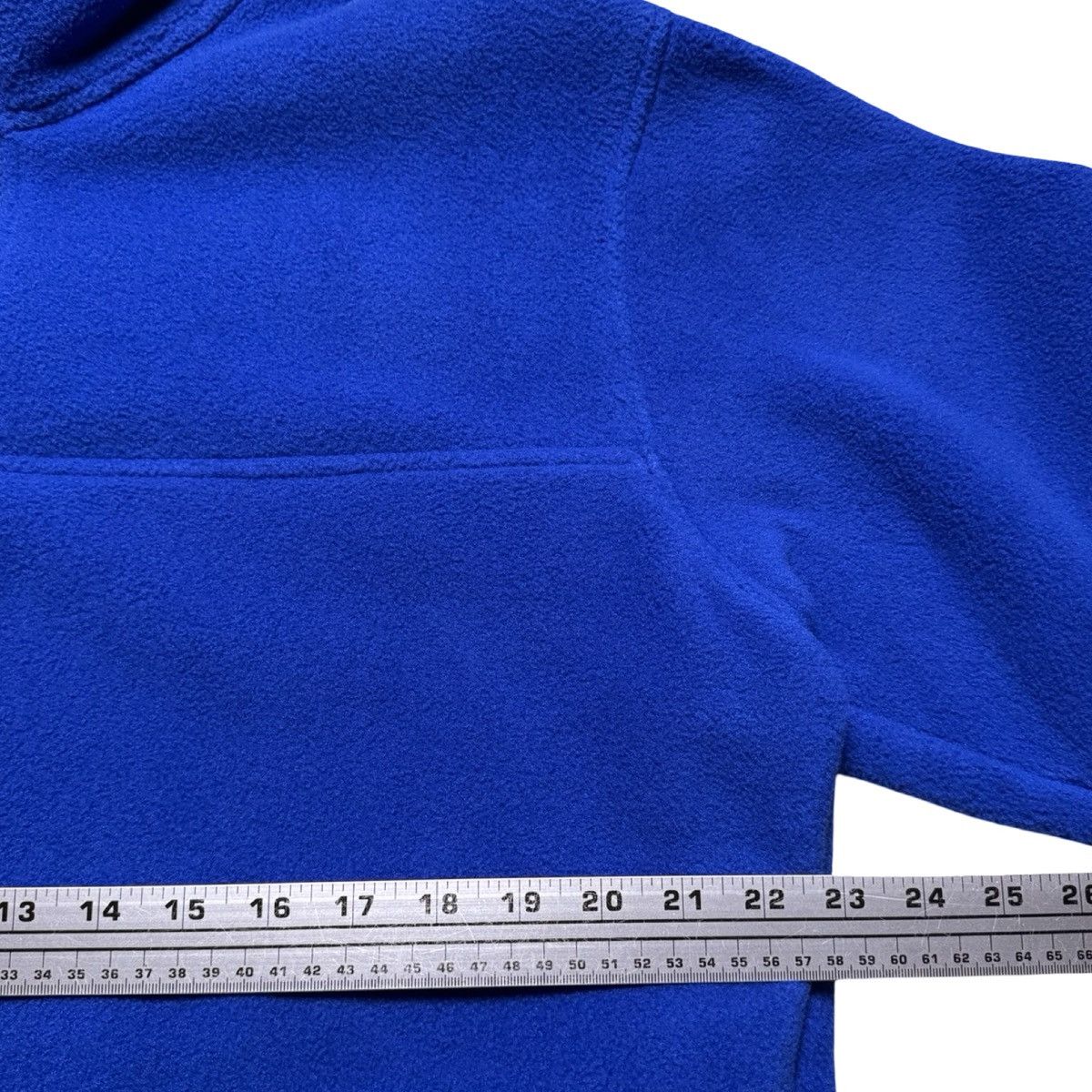 Lands' End Lands' End Size M Blue Fleece 1/2 Zip Sweat Shirt Size M / US 6-8 / IT 42-44 - 4 Thumbnail