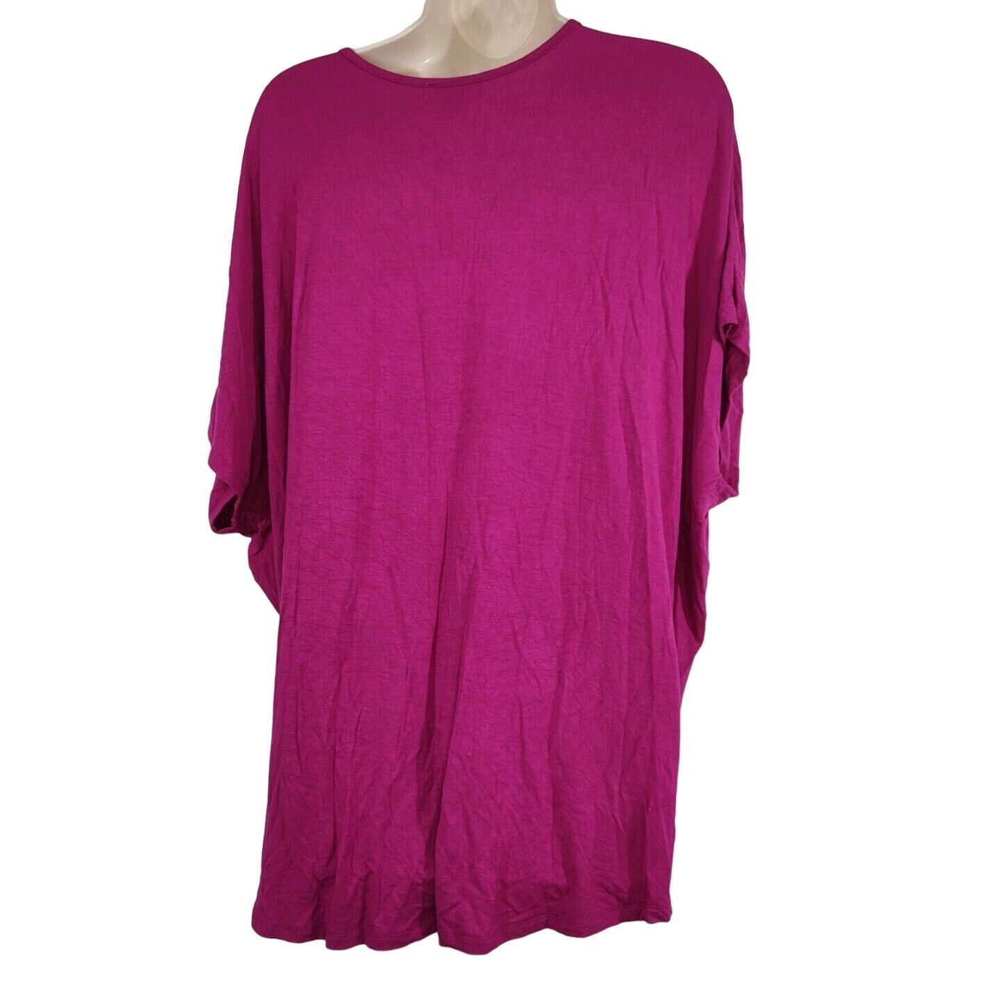 Other Umgee Fuchsia Purple V-neck Knotted Front Knit Top Size S Size S / US 4 / IT 40 - 4 Thumbnail