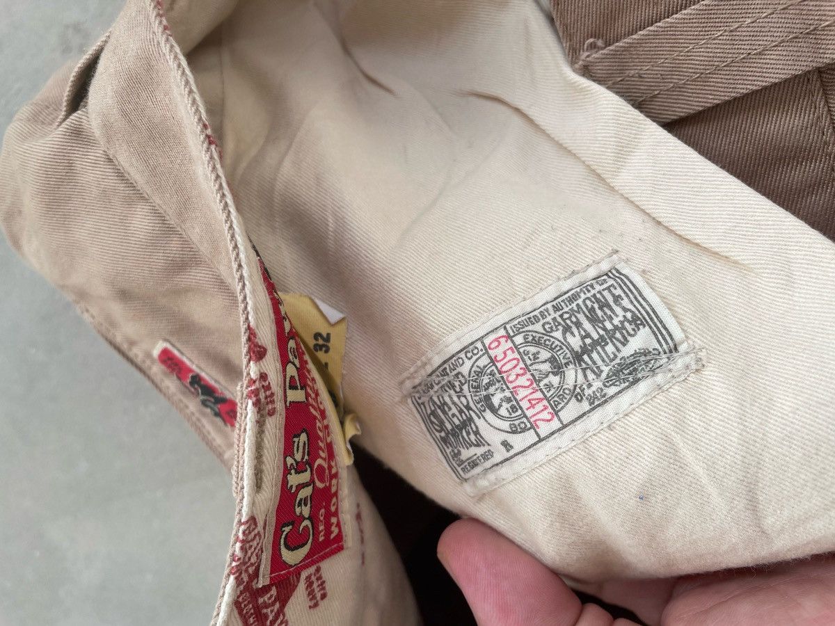 CAT'S PAW × Sugar Cane × Toyo Enterprises CAT’S PAW CHINOS PANT Size US 32 / EU 48 - 5 Thumbnail