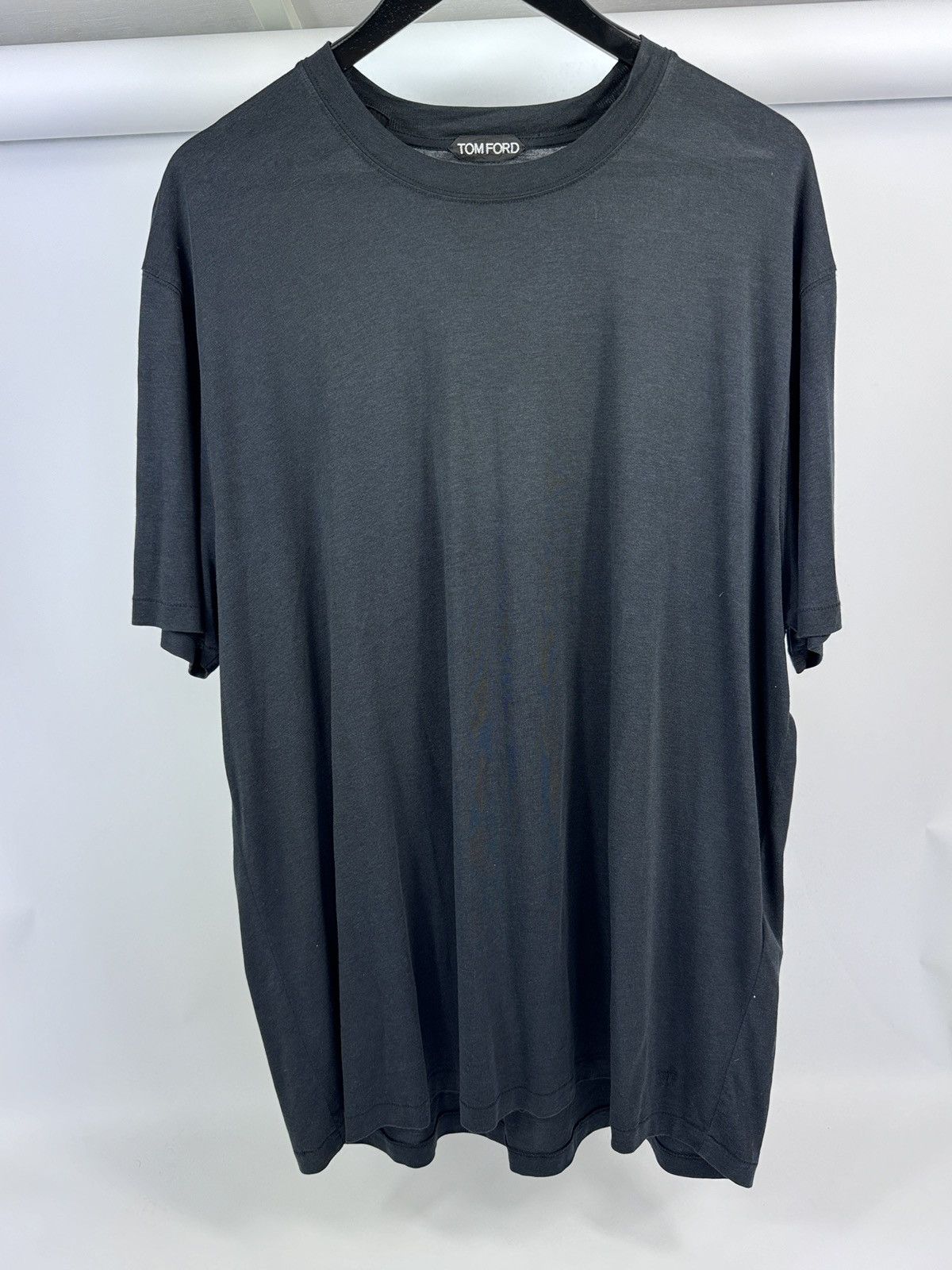 Tom Ford LOGO DETAILED T-SHIRT Size US XL / EU 56 / 4 - 1 Thumbnail