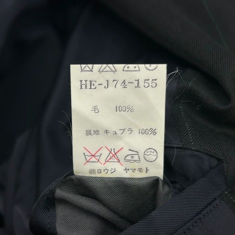 Yohji Yamamoto Yohji Yamamoto Yohji Yamamoto Striped Wool Suit Jacket Size US S / EU 44-46 / 1 - 6 Thumbnail