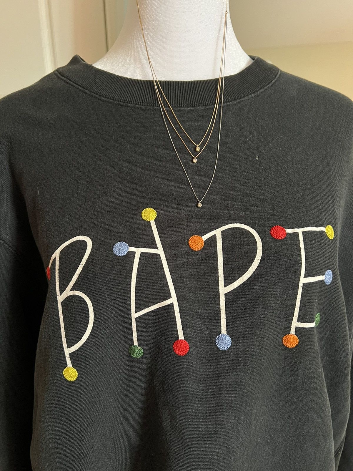Bape BAPE Classics Black Sweatershirt Size US M / EU 48-50 / 2 - 2 Thumbnail