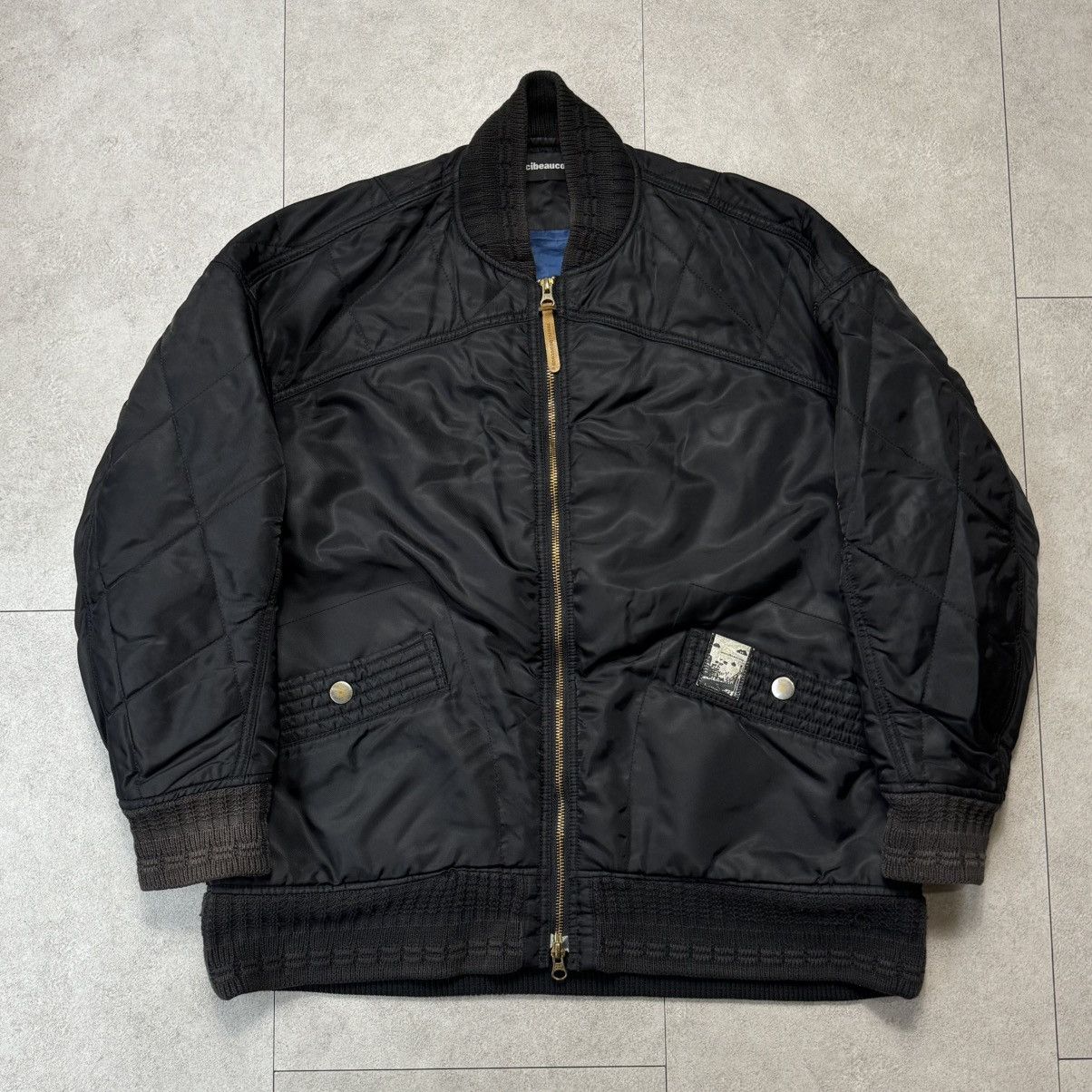 mercibeaucoup mercibeaucoup nylon quilting ma-1 jacket Size US S / EU 44-46 / 1 - 1 Thumbnail