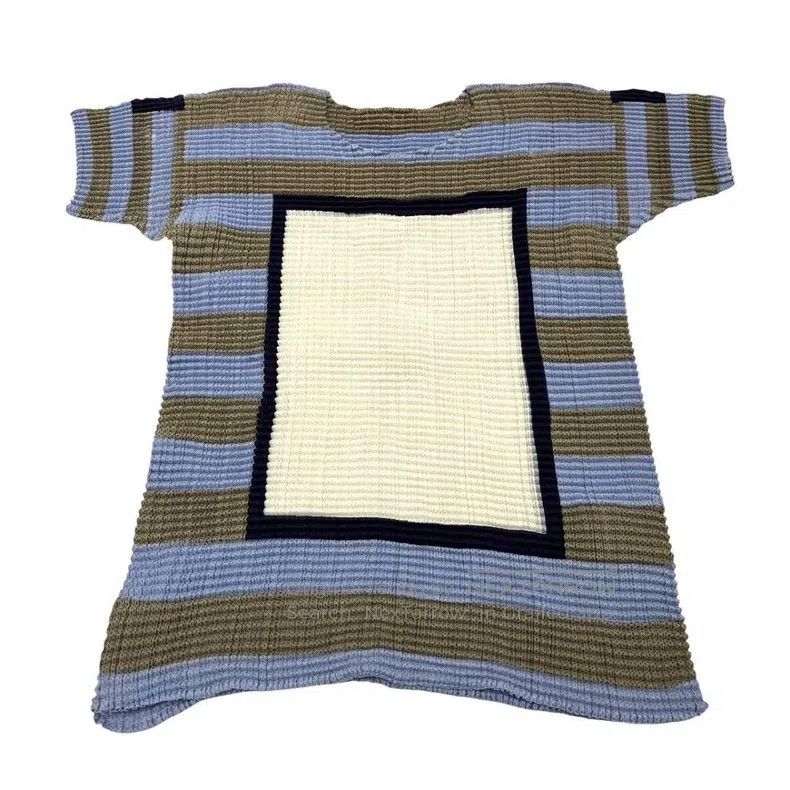 Issey Miyake Issey Miyake Cropped Ruched Short-sleeve Top Size M / US 6-8 / IT 42-44 - 8 Thumbnail
