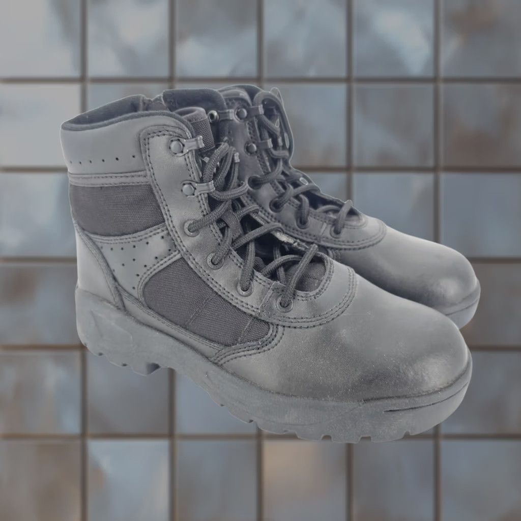 Diesel × Vintage Diesel Softrock Dunks High Top Leather Zip Rick