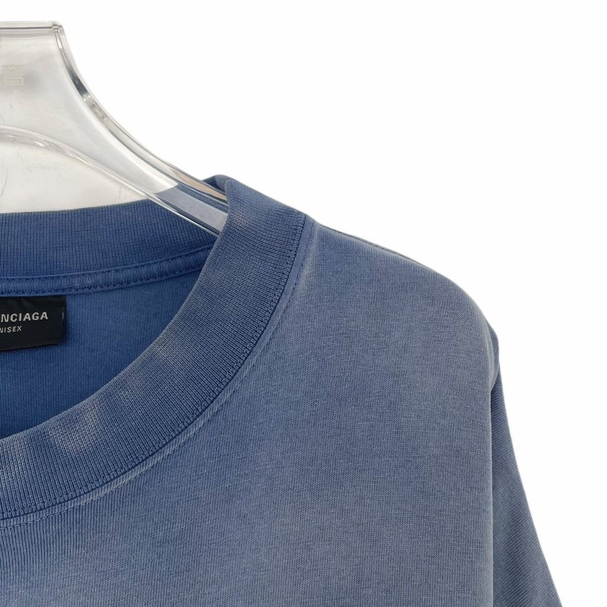 Balenciaga Balenciaga Embroidered Pullover Short Sleeve T-shirt K26WX Size US XL / EU 56 / 4 - 3 Thumbnail