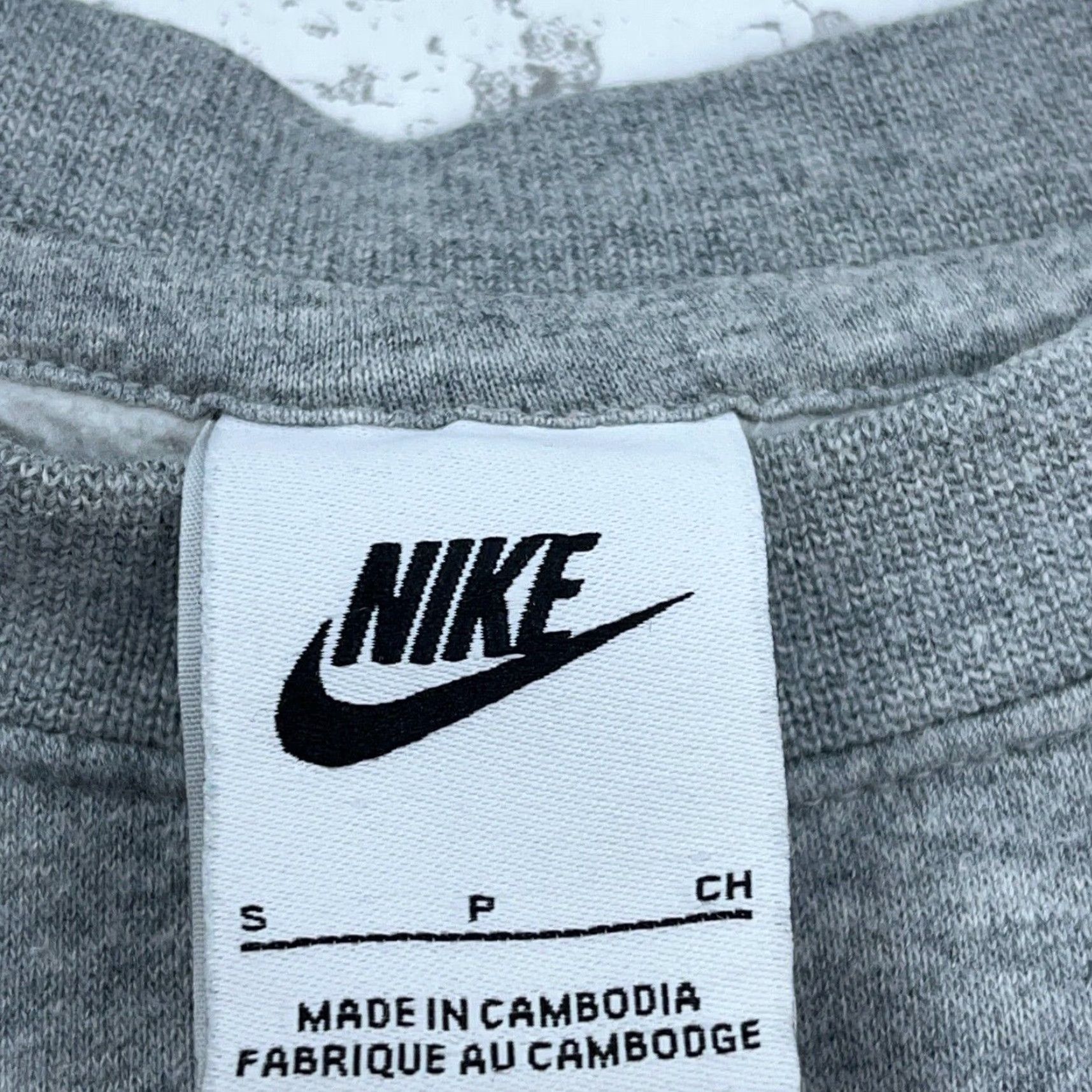 Nike Nike Sweatshirt Men Small Gray Crew Neck Sweater Mini Swoosh Plain Basic Retro Knit Fleece Logo Long Sleeve pullover All Seasons Regular Size US S / EU 44-46 / 1 - 6 Thumbnail