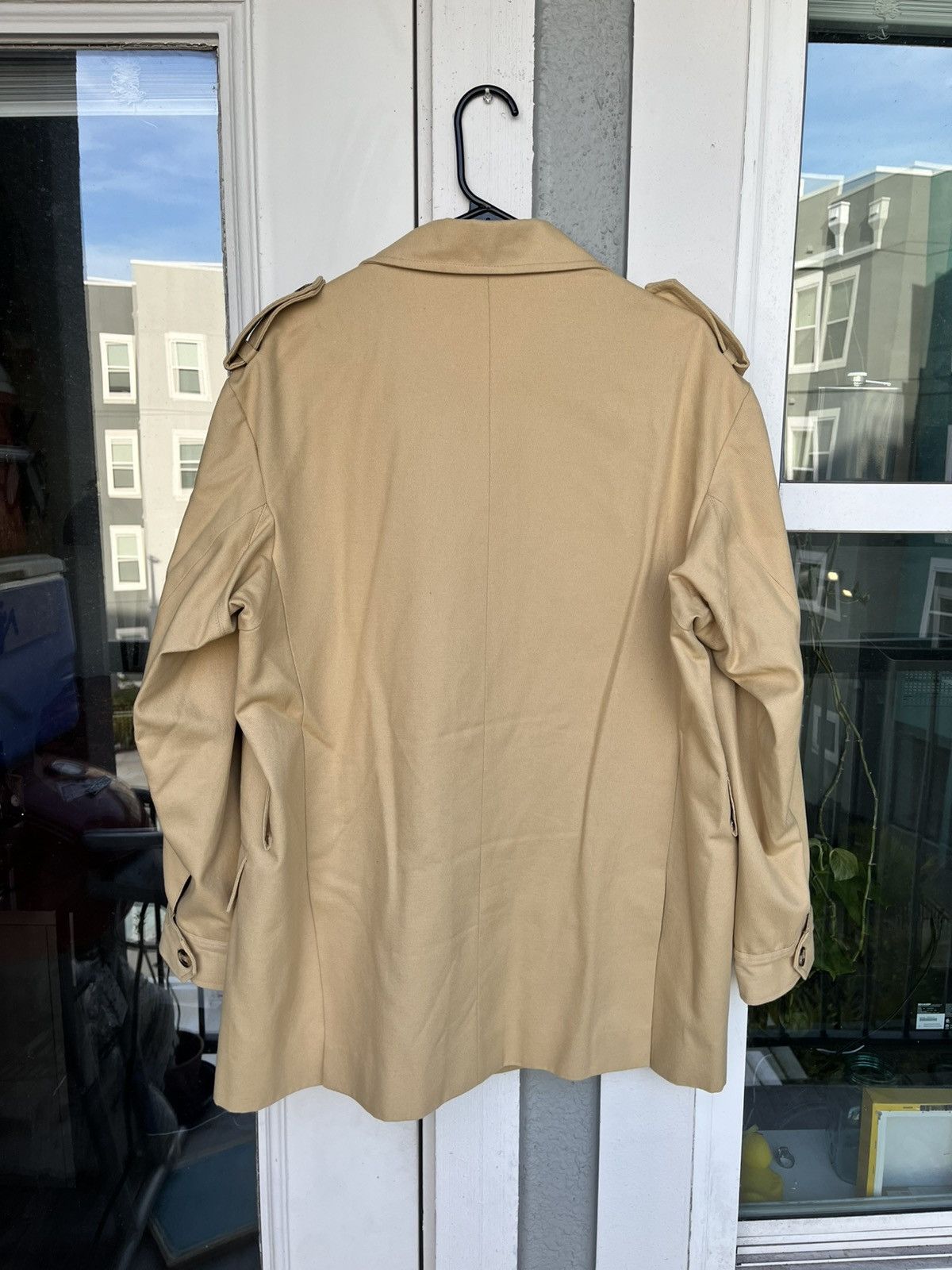 Vintage Men’s XL Anderson Wheeler Safari Jacket – Tan Utility Size US XL / EU 56 / 4 - 2 Thumbnail