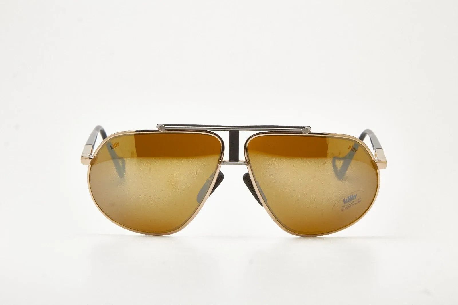 Other Vintage KILLY 470 Sunglasses Gold Palladium High End Aviator Size ONE SIZE - 3 Thumbnail