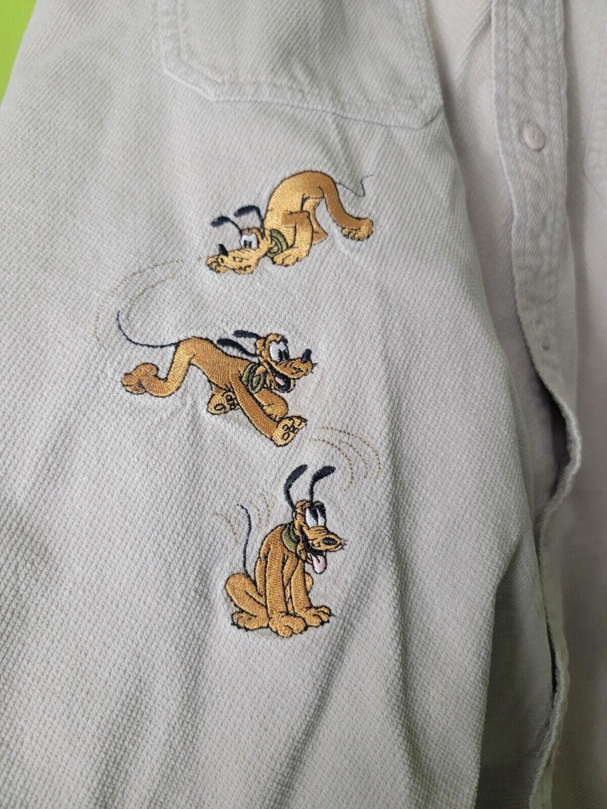 Disney Walt Disney Store Mickey Mouse Playful Pluto Button Corduroy Size US L / EU 52-54 / 3 - 2 Thumbnail
