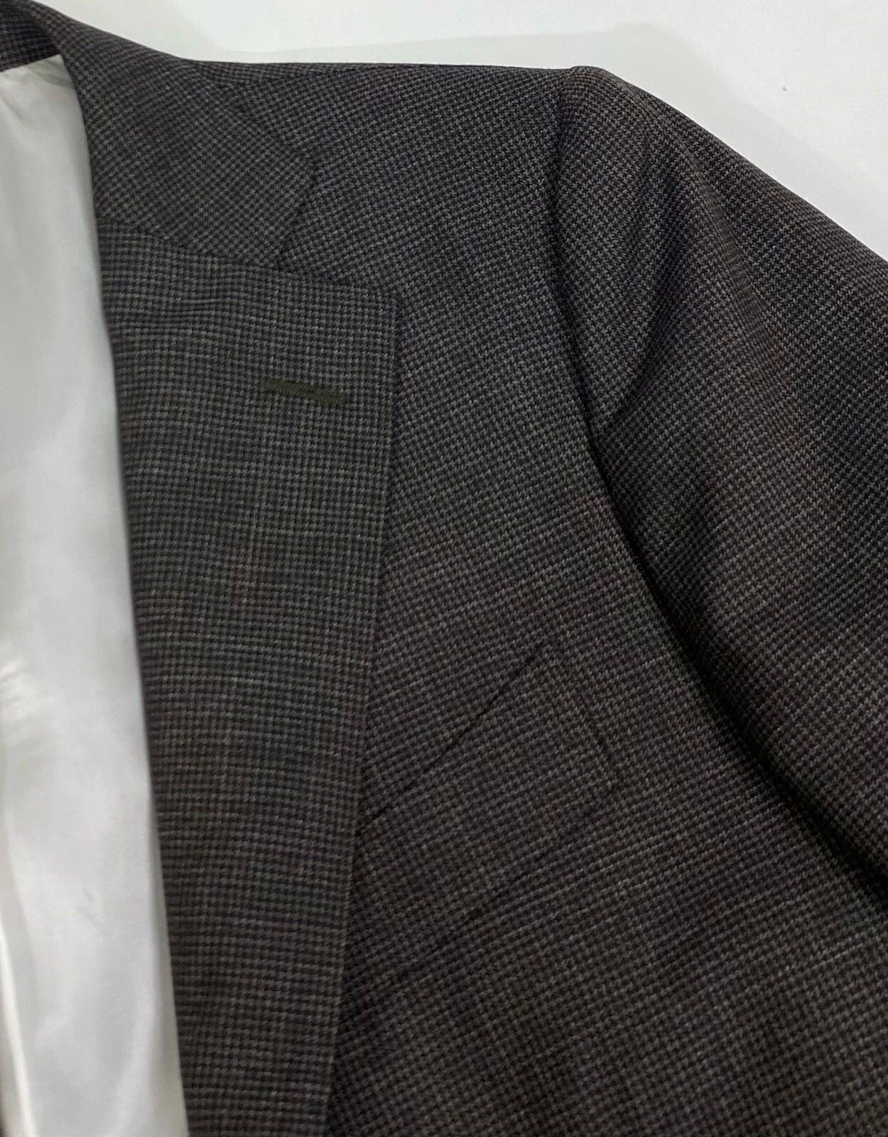 Suitsupply Men Suitsupply Blazer Lazio Single Breasted Wool Brown US36 Size 36R - 4 Thumbnail
