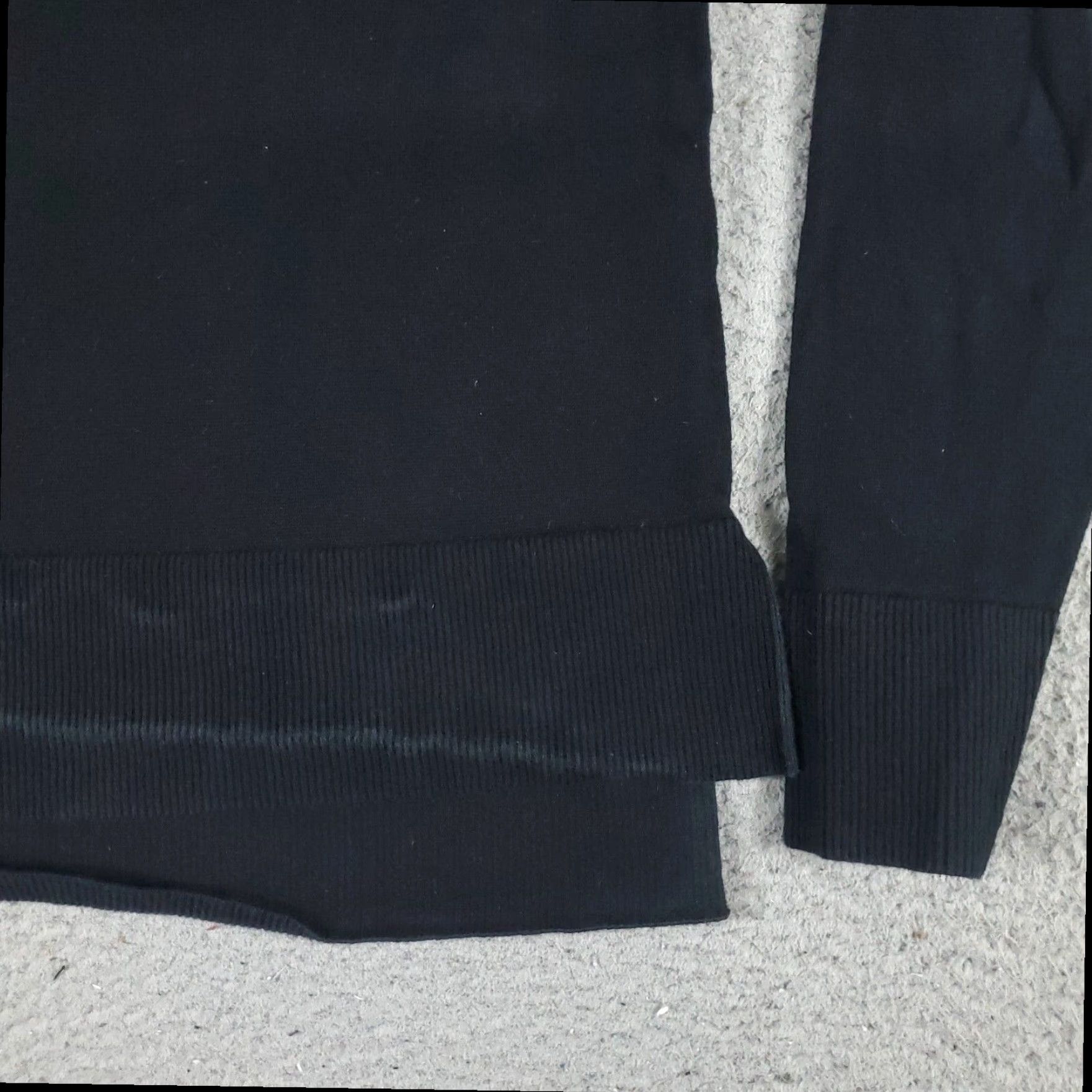Adidas Adidas Womens Black Crew Neck Long Sleeve Pullover Sweater XS Size XS / US 0-2 / IT 36-38 - 4 Thumbnail
