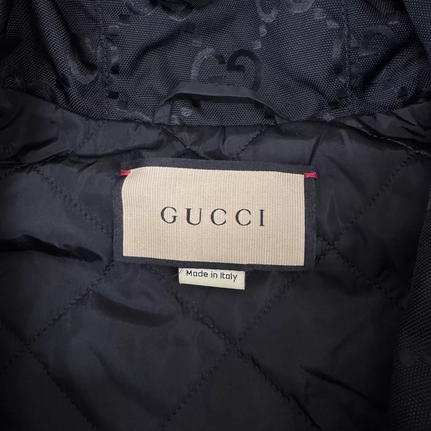 Gucci Gucci GG Monogram Black Puffer Hooded Jacket 48 Size US M / EU 48-50 / 2 - 5 Thumbnail
