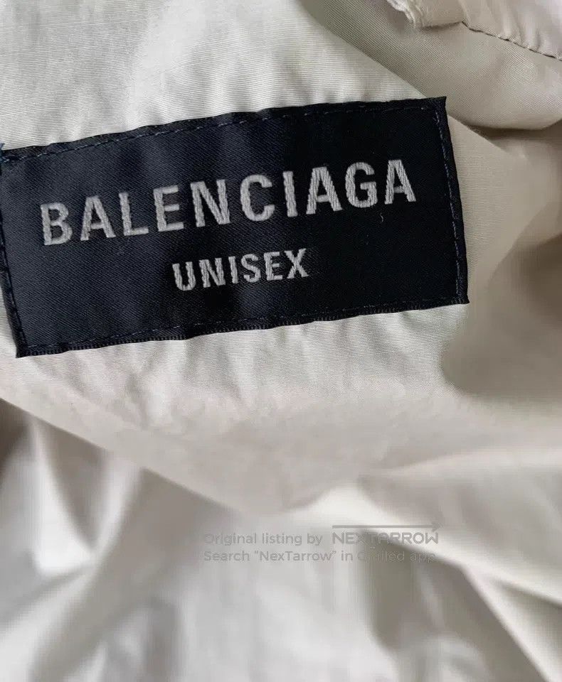 Balenciaga Balenciaga Solid Color Collar Zipper Boomerang Embroidery Size US S / EU 44-46 / 1 - 3 Thumbnail