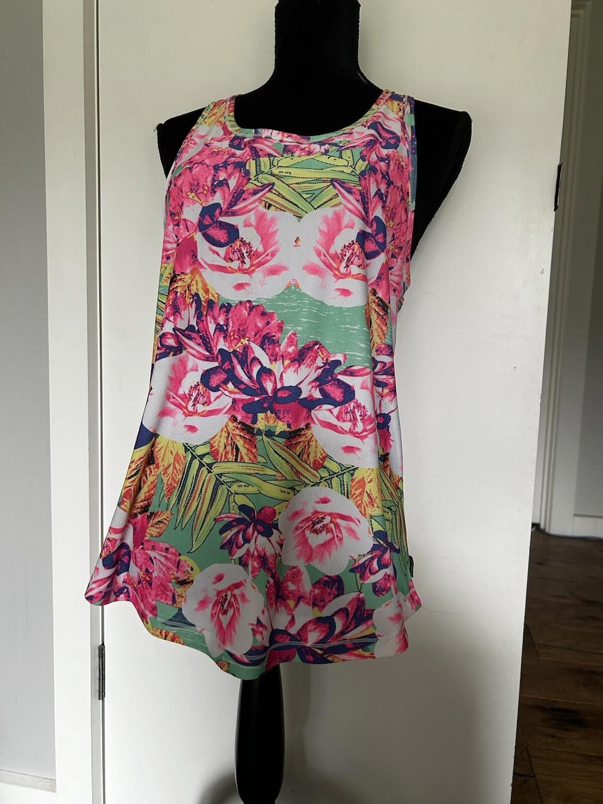 Bones BONDS Singlet Activewear Fluro Multicoloured - Size L (007) Size L / US 10 / IT 46 - 2 Thumbnail
