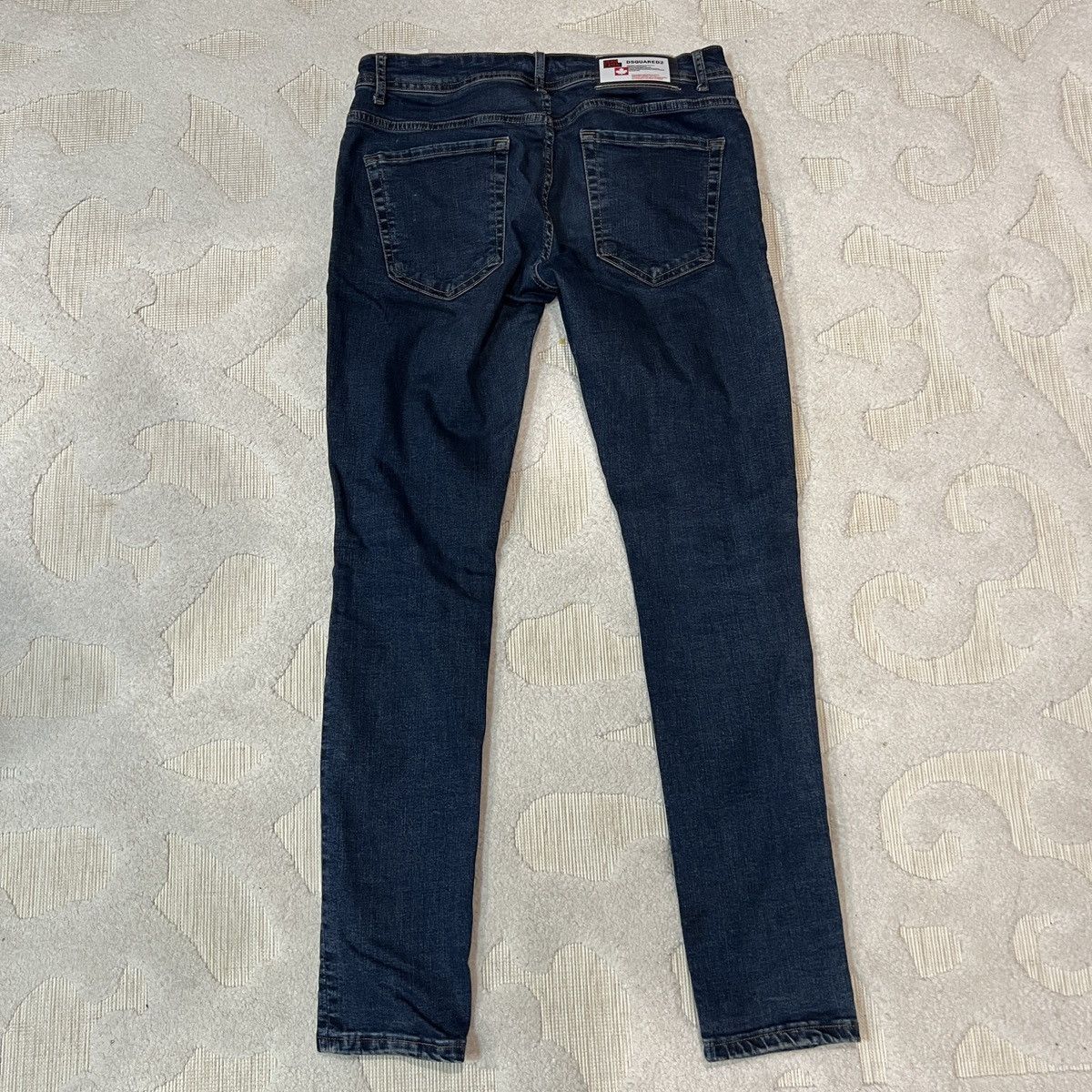 Dsquared2 Dsquared2 Hedi Slimane Style Jeans Italy Skull Navy Denim Size US 32 / EU 48 - 6 Thumbnail