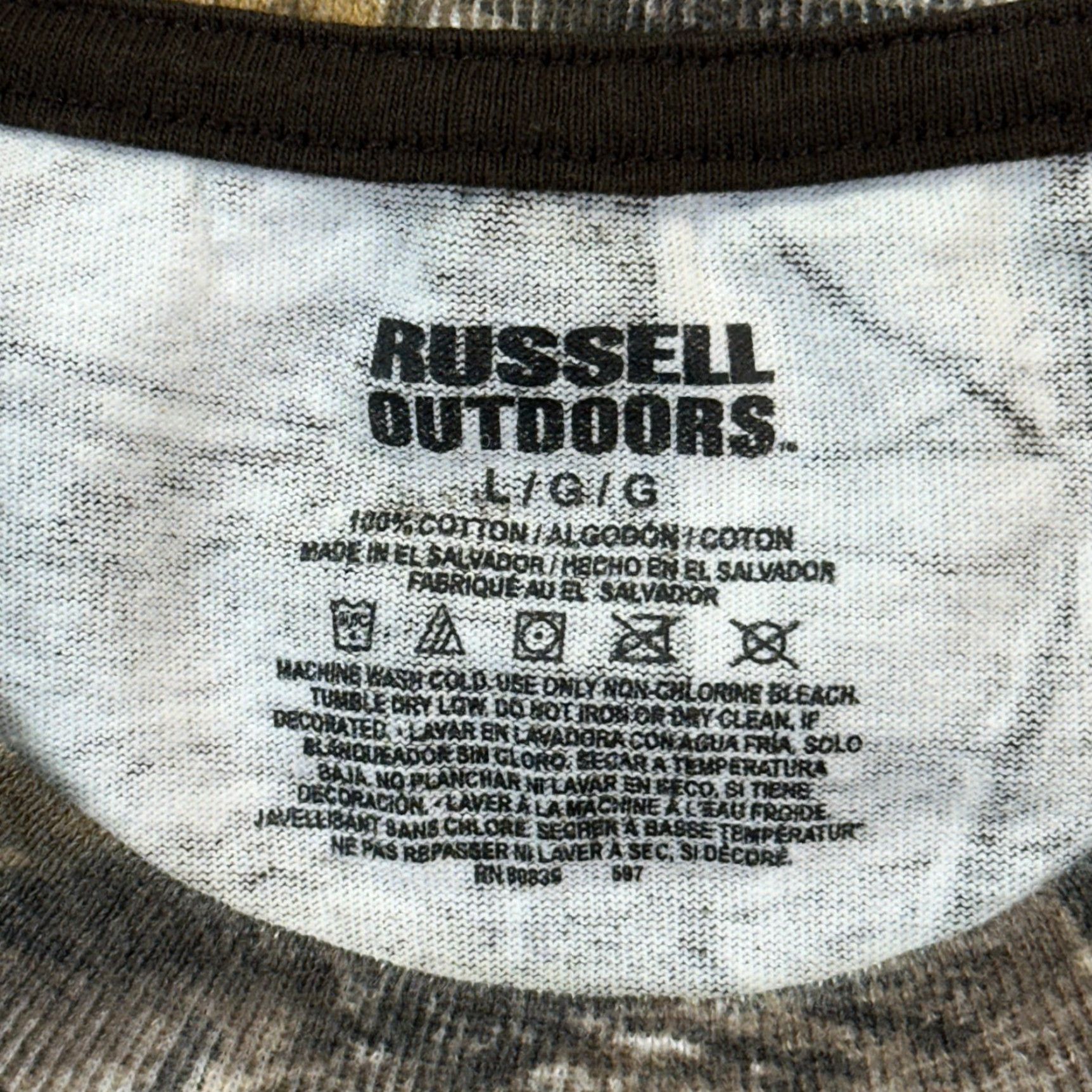 Russell Athletic Russell Outdoors Shirt Mens Large Realtree Xtra Camouflage Crewneck Hunting Shirt Mens L Realtree Xtra Camouflage Russell Athletic Size US L / EU 52-54 / 3 - 4 Thumbnail