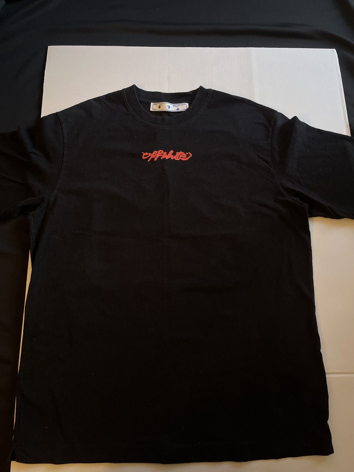 Off-White OFF-WHITE Arrow On Canvas Print Tee Size US XL / EU 56 / 4 - 6 Thumbnail