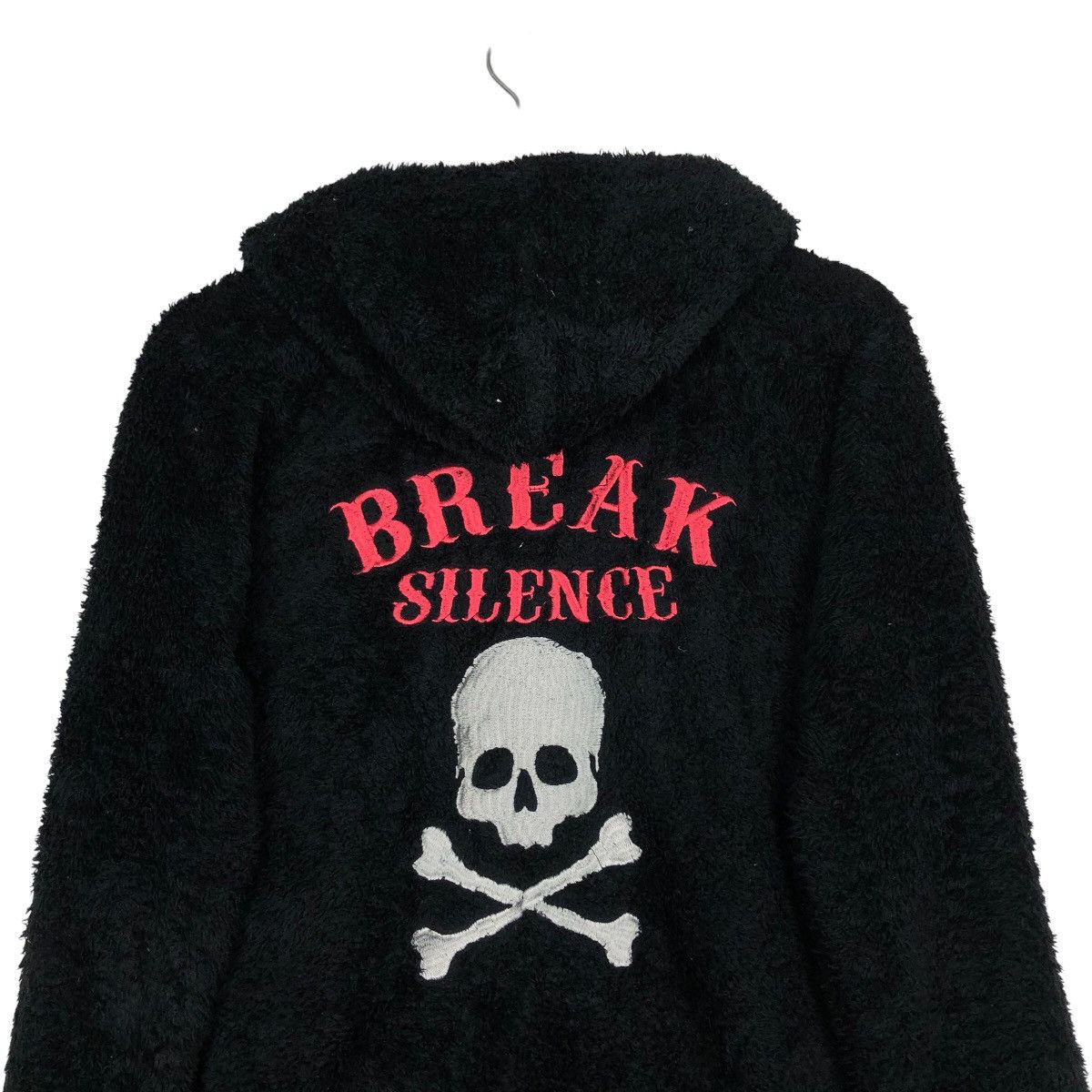 Hysteric Glamour 🔥Dig Deep Break Silence Biker Jacket Skeleton Big Logo Size US L / EU 52-54 / 3 - 9 Thumbnail