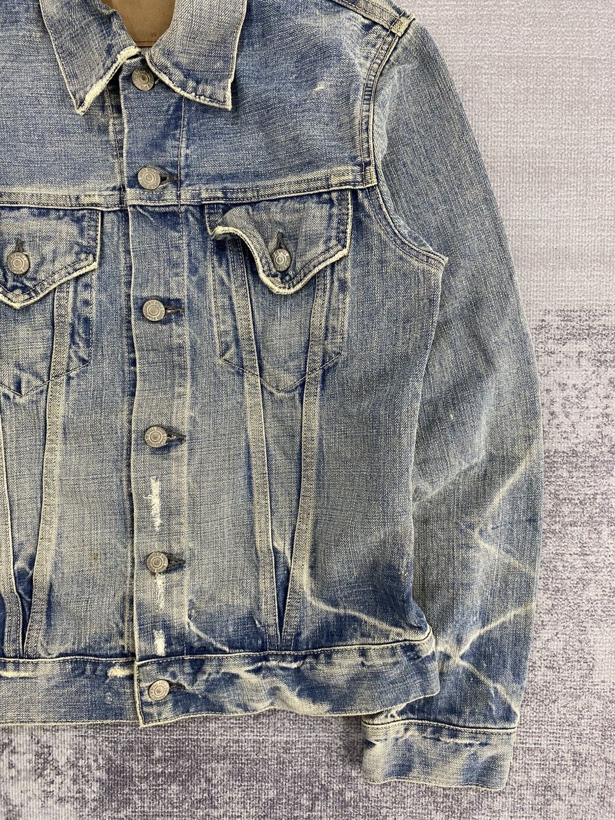 Vintage japanese denim jacket spellbound wash jeans Size US S / EU 44-46 / 1 - 8 Thumbnail