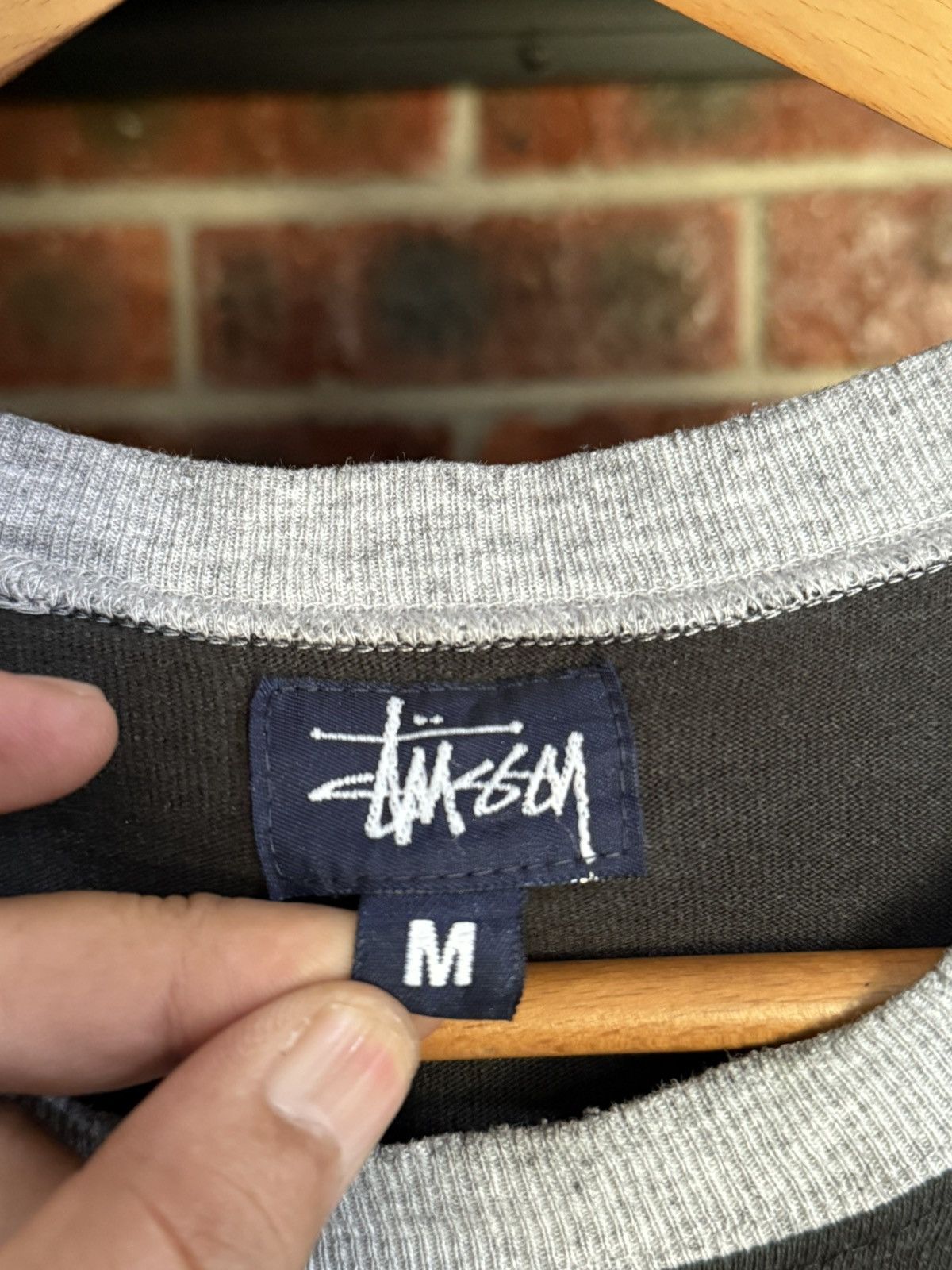 Stussy × Vintage Vintage 90s Stuc Stussy 3q Skateboard Faded Tee Size US M / EU 48-50 / 2 - 4 Thumbnail