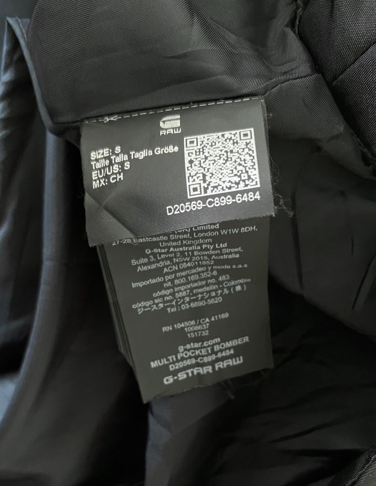 G-Star Rare Vintage G-star Raw Tactical Hoodie Bomber Jacket 2000s Size US S / EU 44-46 / 1 - 10 Thumbnail