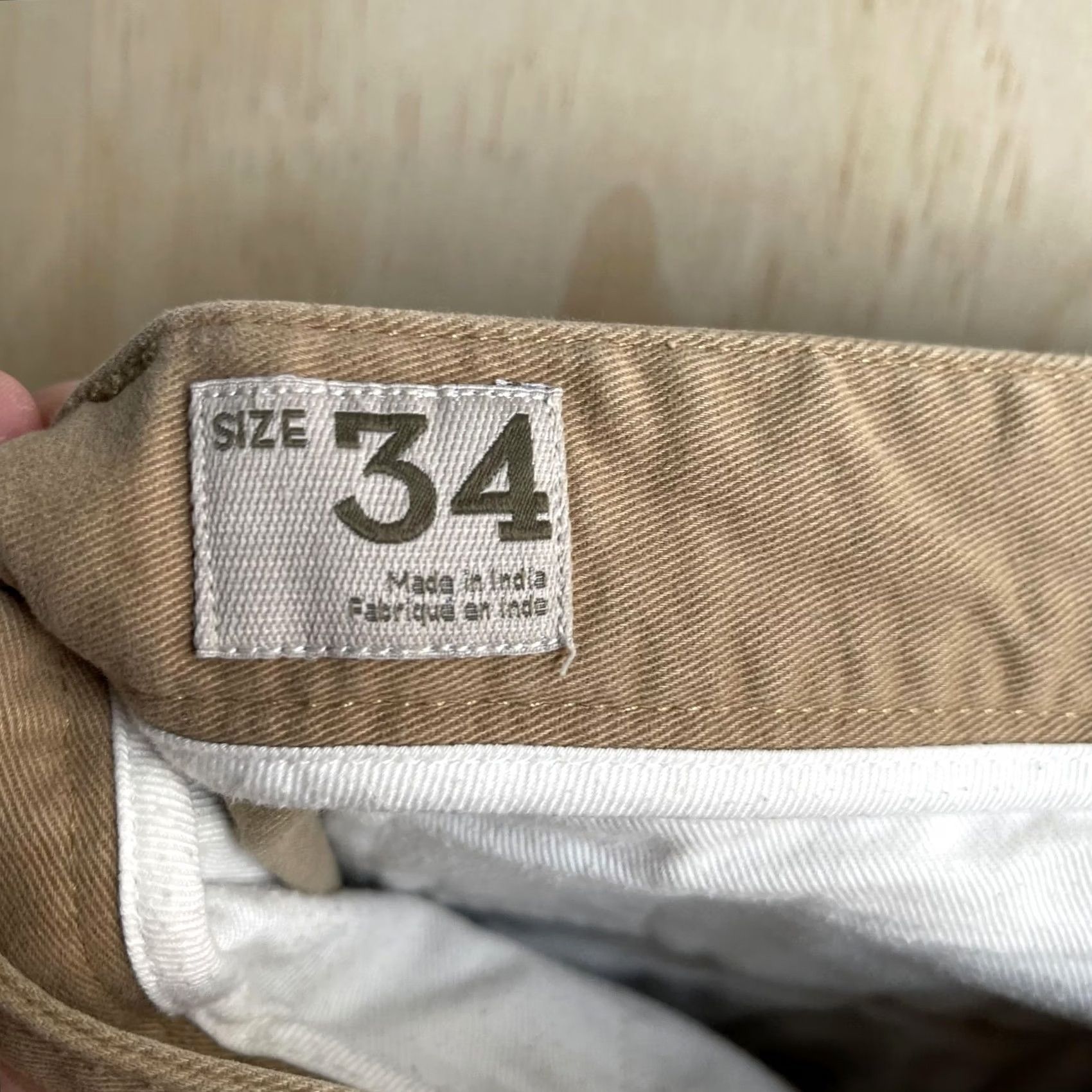 Timberland Timberland Cargo Pants Mens 34x30 Beige Straight Leg Casual Workwear Twill Size US 34 / EU 50 - 3 Thumbnail