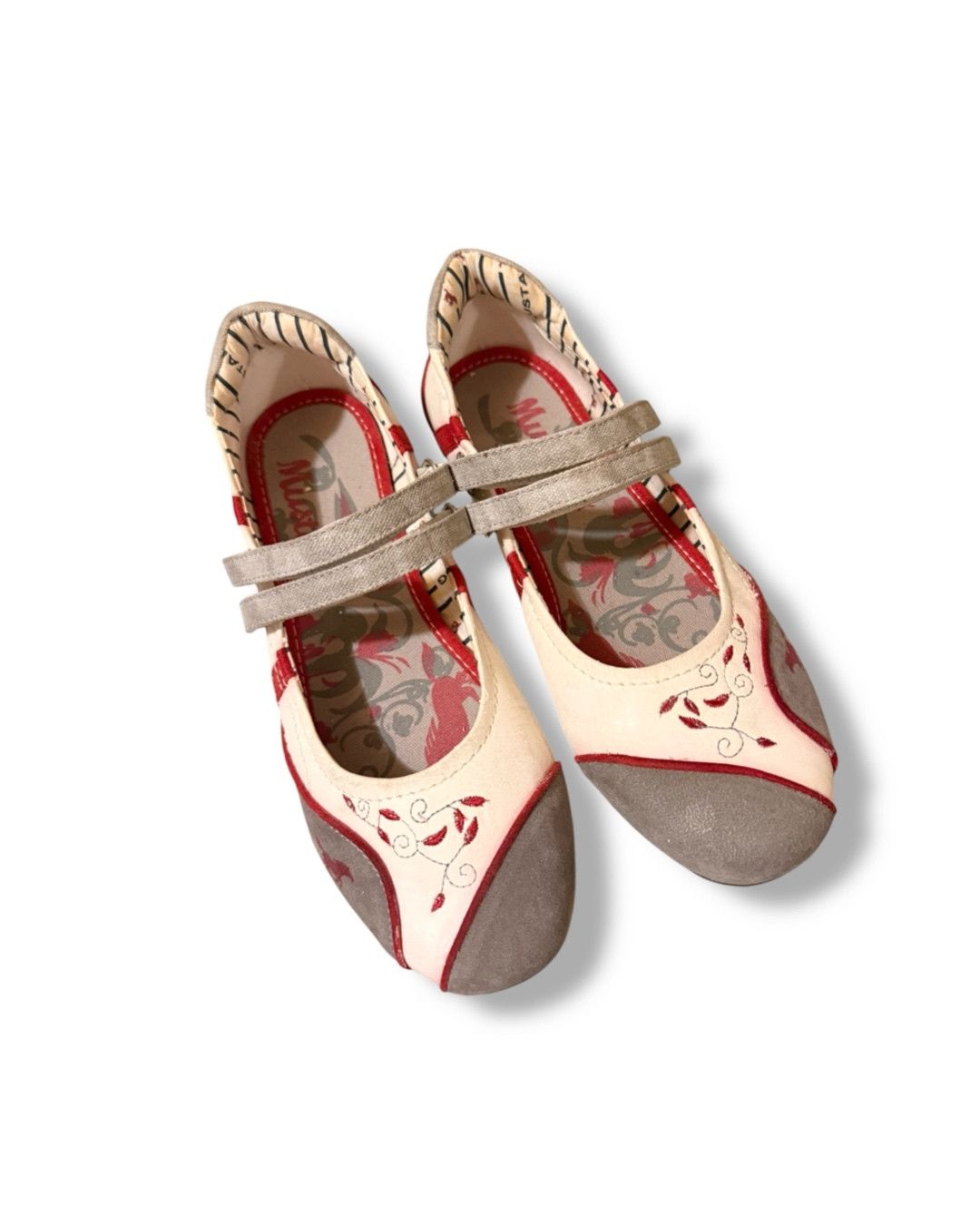 Mustang Archive Mustang Vintage Anatomical Y2K 90s Ballet Flats Size US 7.5 / IT 37.5 - 3 Thumbnail