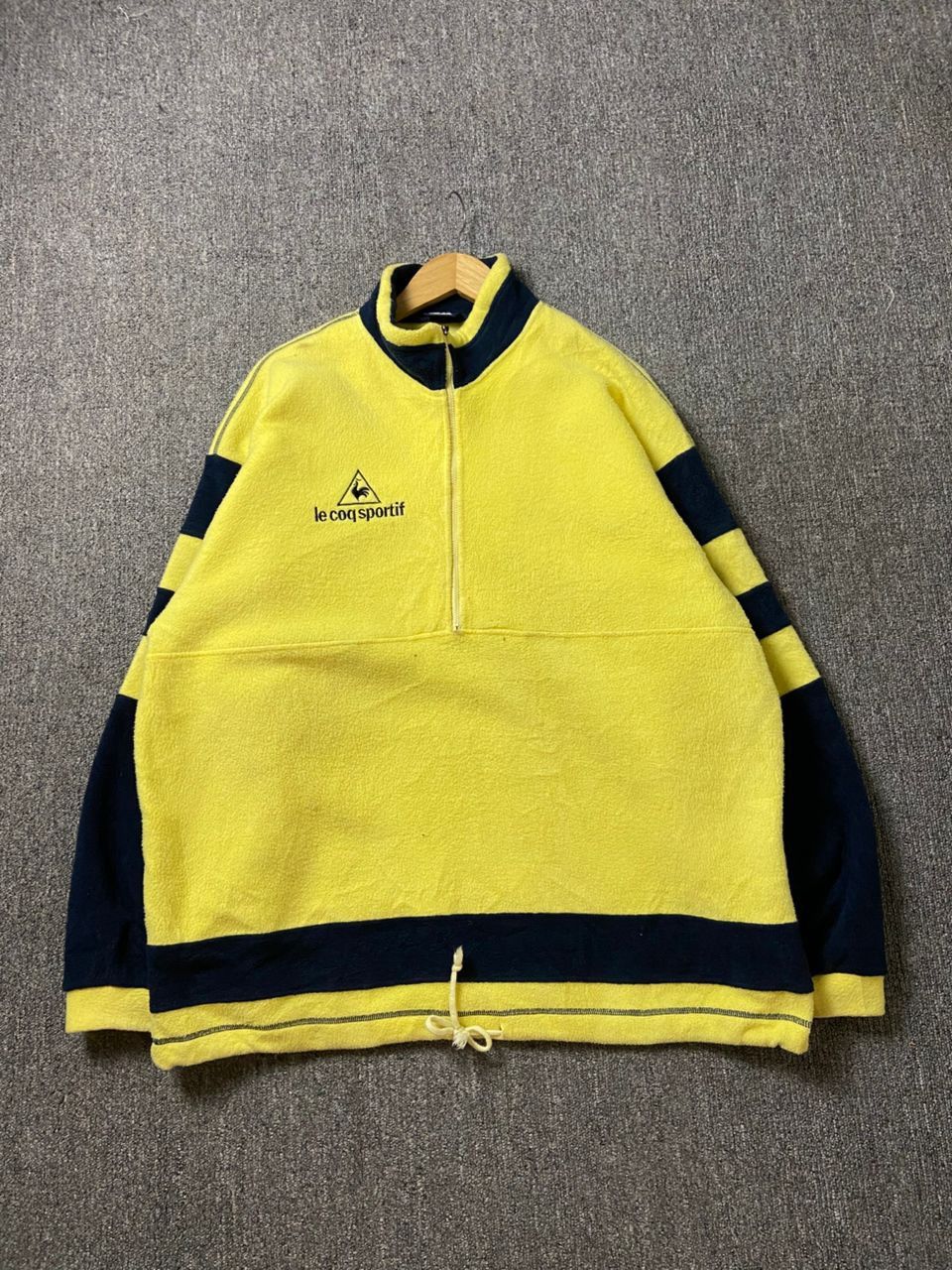 Le Coq Sportif Le Coq Sportif Half Zipper Fleece Pullover Jacket (193) Size US L / EU 52-54 / 3 - 1 Thumbnail