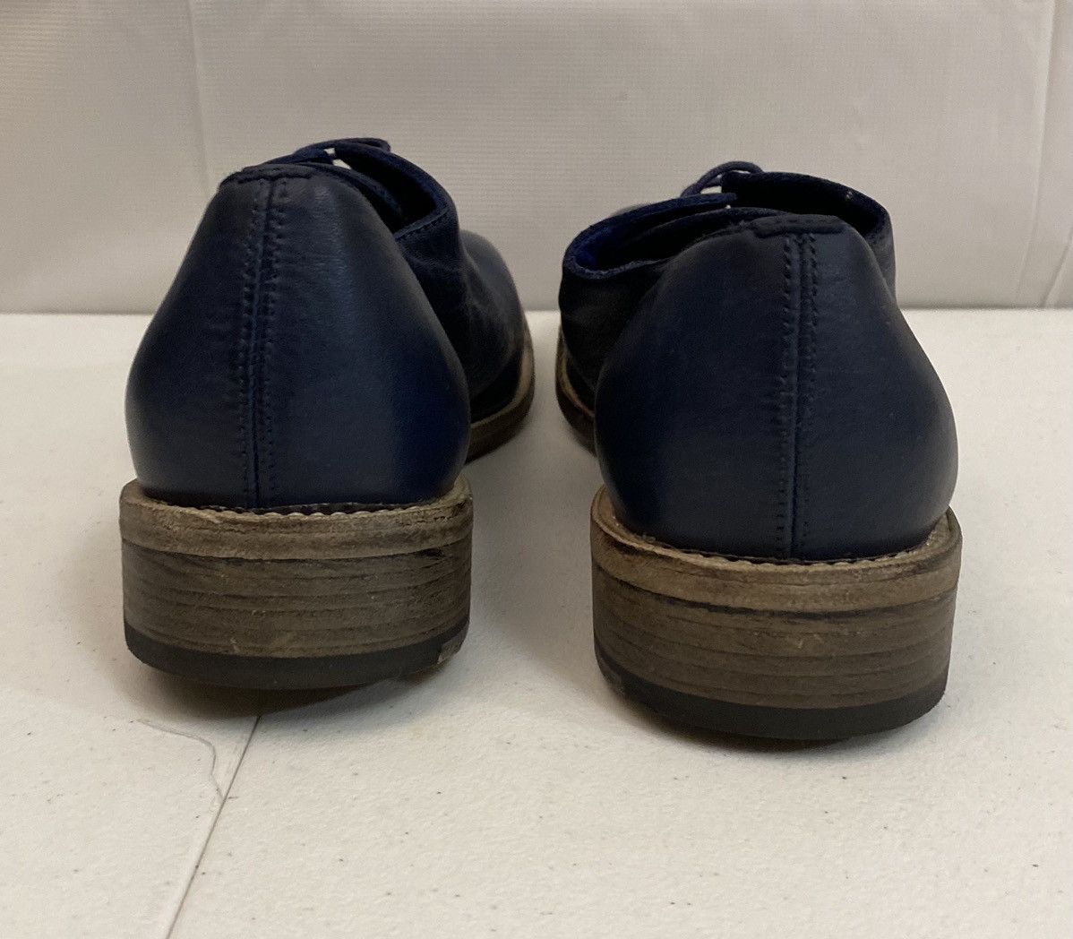Dsquared2 Dsquared2 🇮🇹 Blu Goodyear Welt Handmade Uni Derby 10.5 NEW Size US 10.5 / EU 43-44 - 10 Thumbnail
