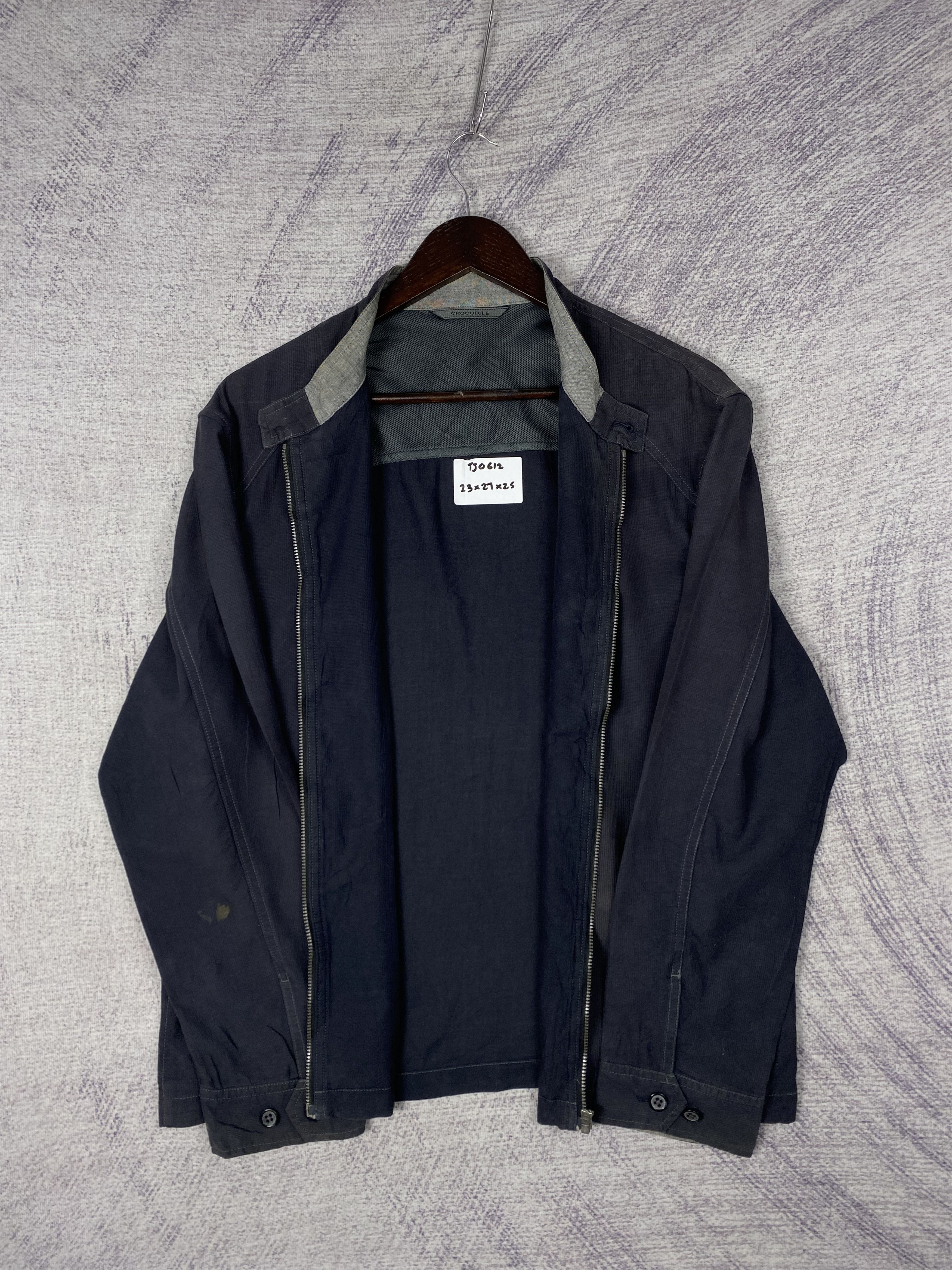 Japanese Brand Vintage Crocodile Zip Up Jacket Size US S / EU 44-46 / 1 - 6 Thumbnail