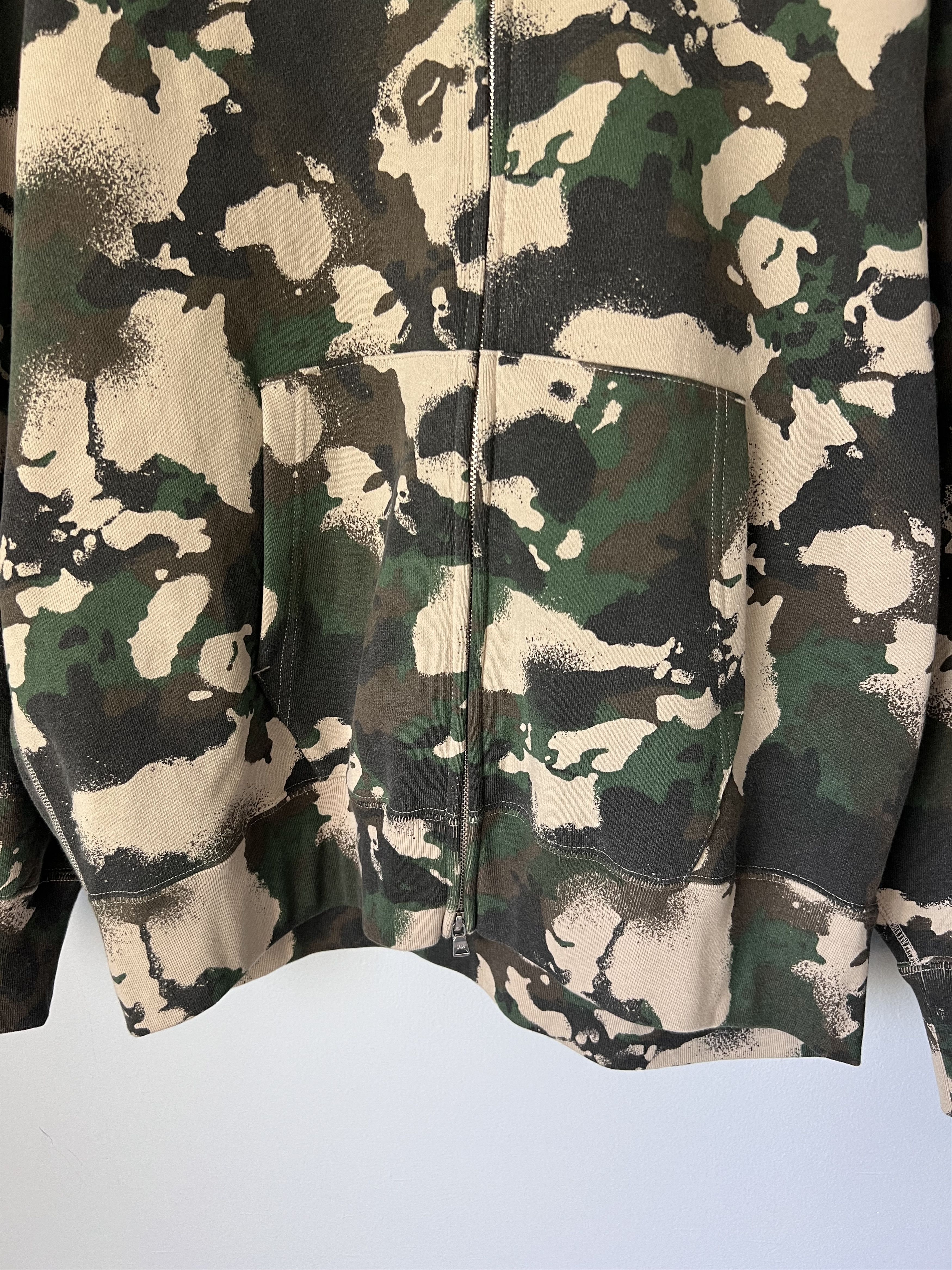 Bape Bape Map Camo Full Zip Shark Hoodie Size US L / EU 52-54 / 3 - 3 Thumbnail