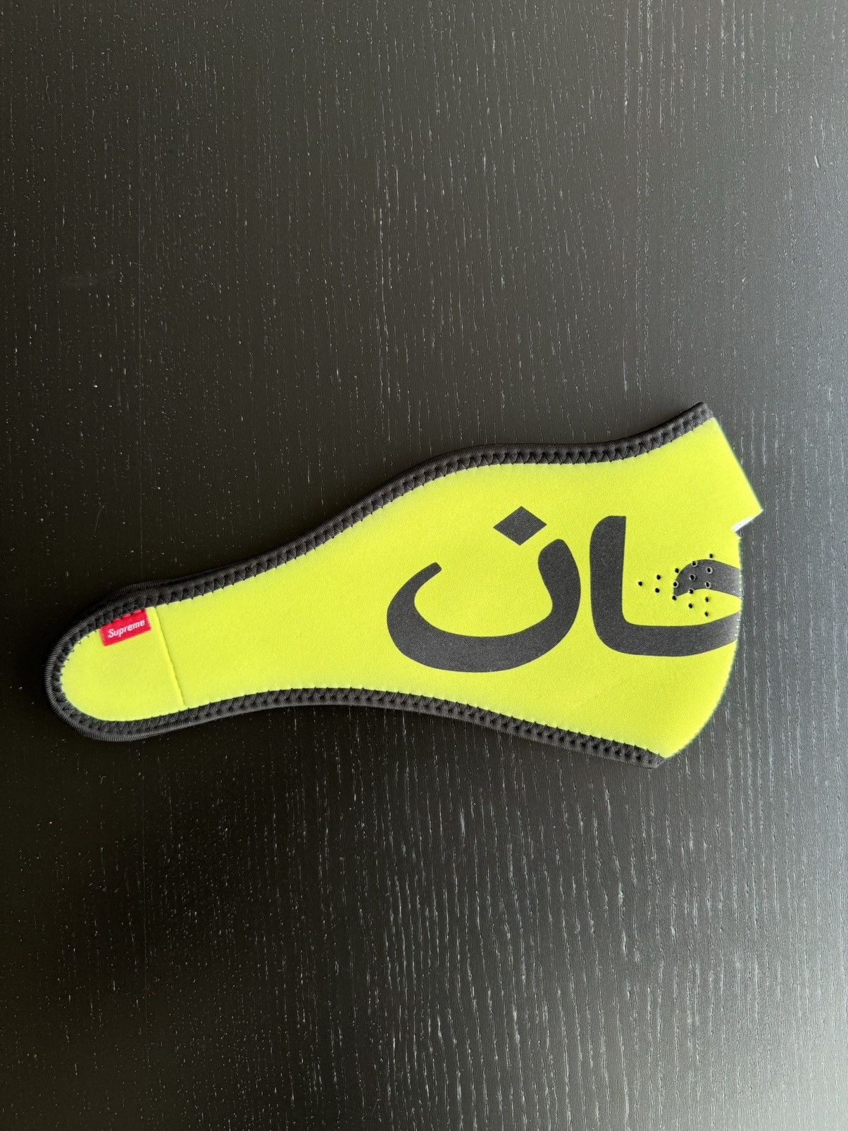 Supreme SUPREME ARABIC LOGO NEOPRENE FACE MASK Size ONE SIZE - 3 Thumbnail