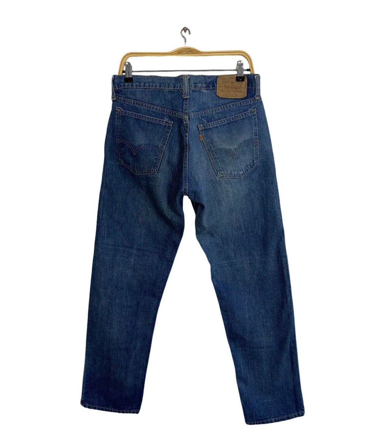 Levi's Vintage Clothing 70s 80s Levis Lot 20505-0217 Orange Tab Indigo Denim Jeans Size US 31 - 2 Thumbnail
