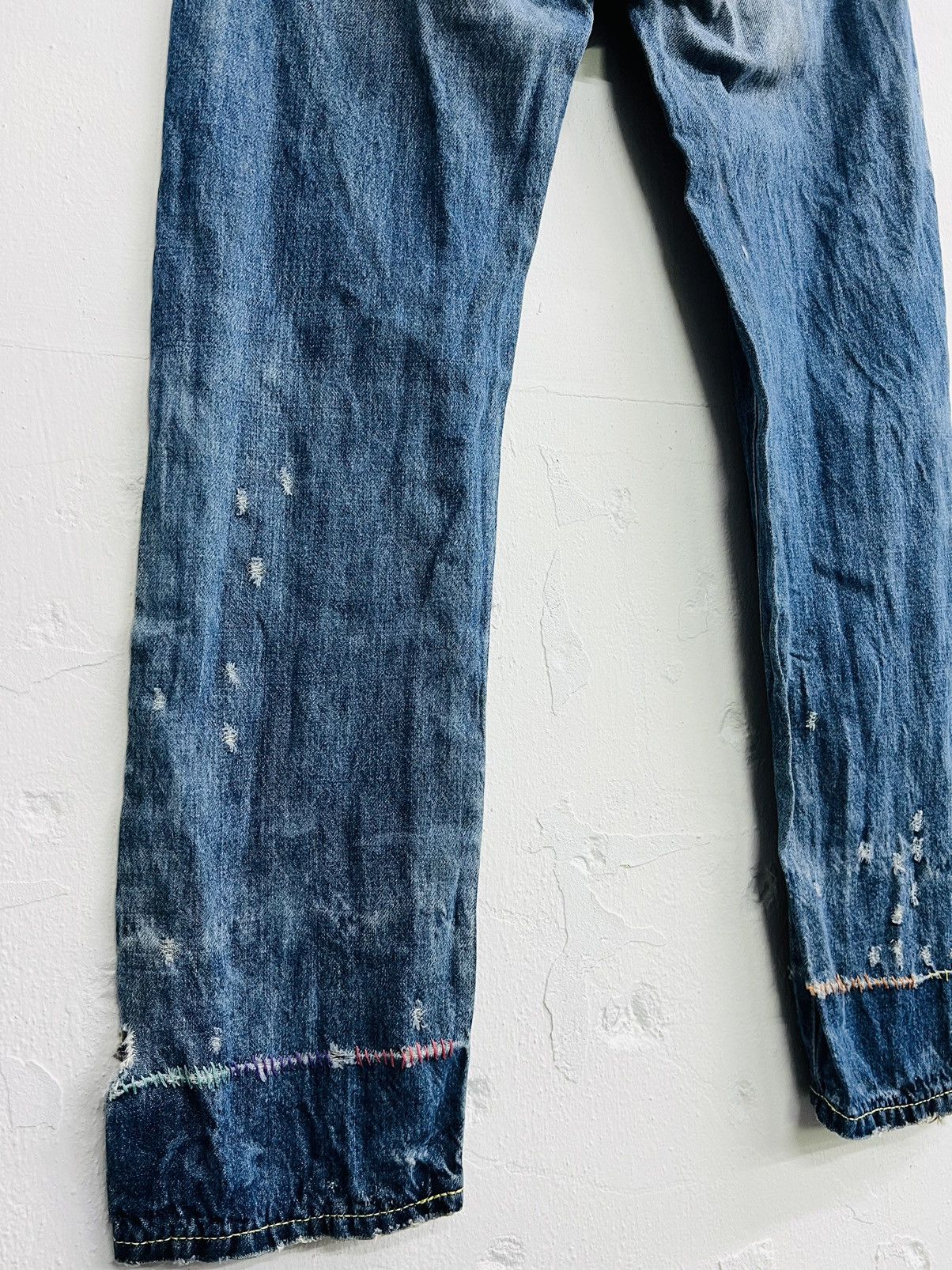 Issey Miyake × Tsumori Chisato Archive Tsumori Chisato Distressed Design Denim Size US 32 / EU 48 - 17 Thumbnail