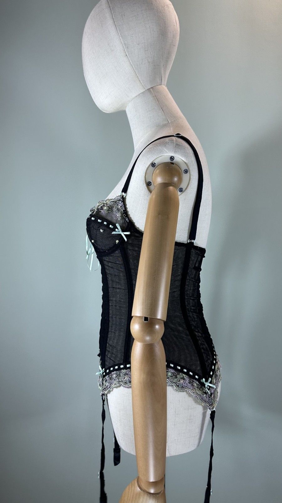 Roberto Cavalli Roberto Cavalli Bustier Lingeria Corset Ribbons Size 42 Size M / US 6-8 / IT 42-44 - 6 Thumbnail