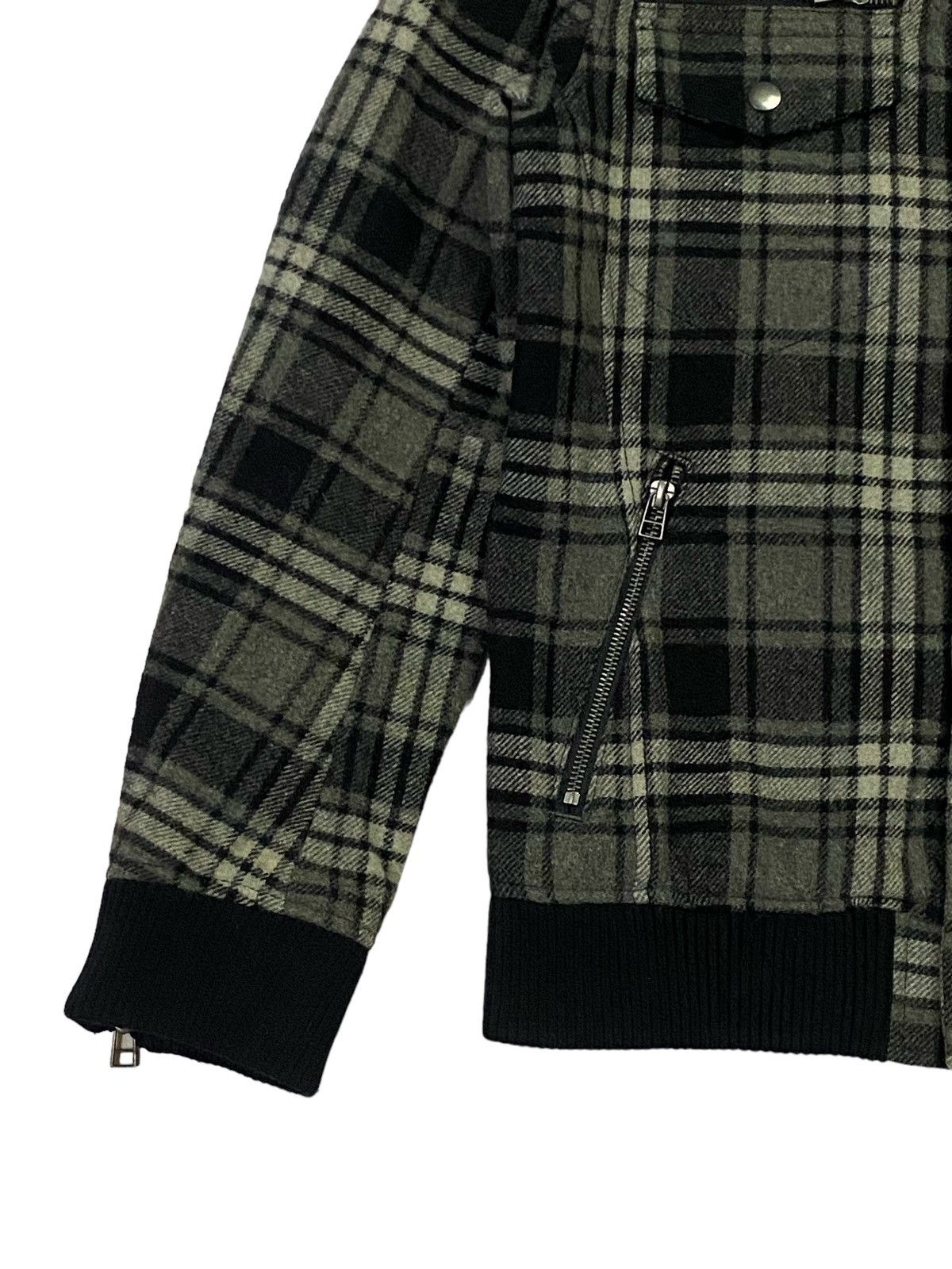 If Six Was Nine × Japanese Brand × semanticdesign SemanticDesign Checkered Wool Jacket Size US L / EU 52-54 / 3 - 15 Thumbnail