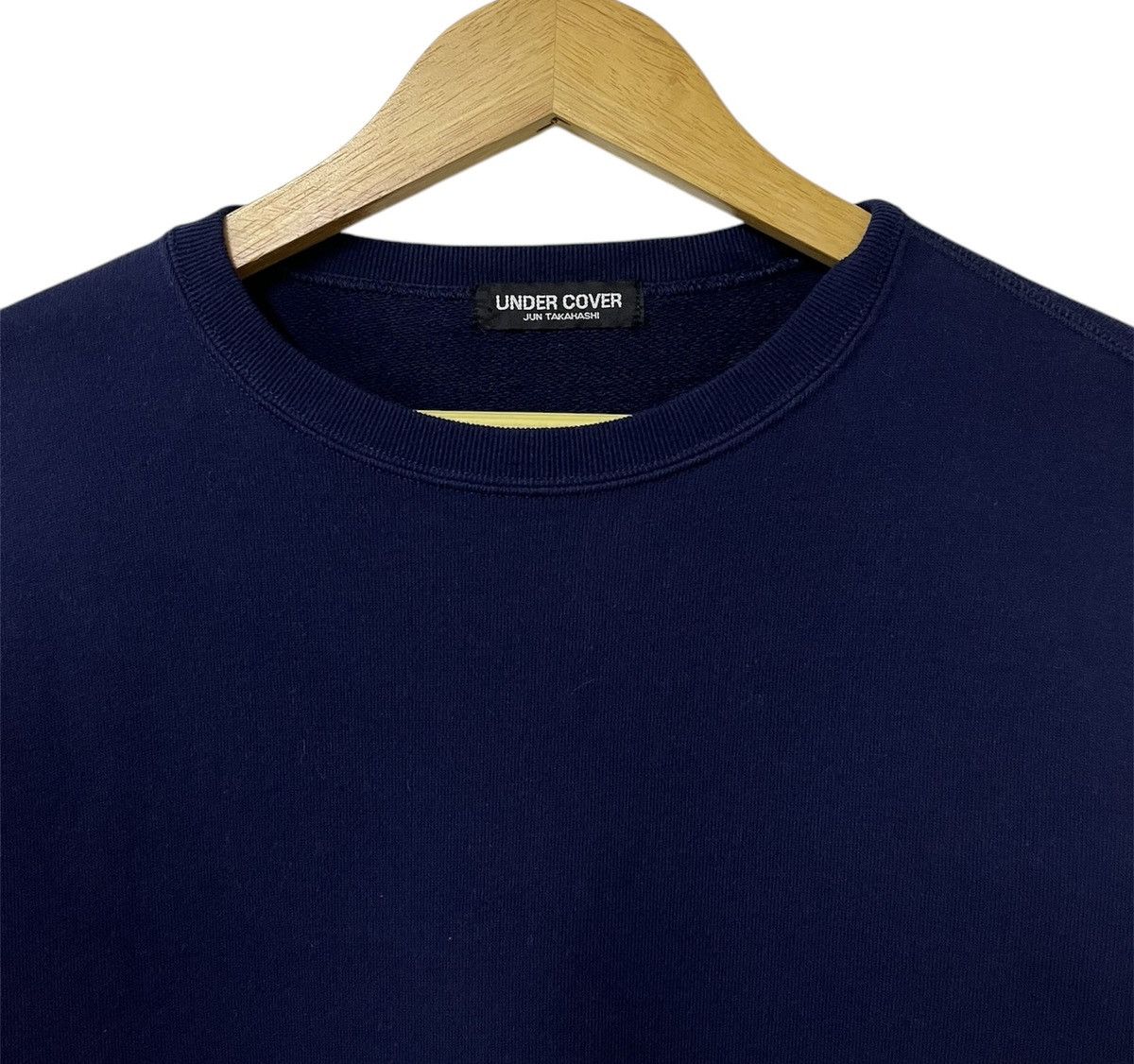 Undercover UNDERCOVER JUN TAKAHASHI SOLID BLUE JAPANESE SWEATSHIRT Size US S / EU 44-46 / 1 - 3 Thumbnail