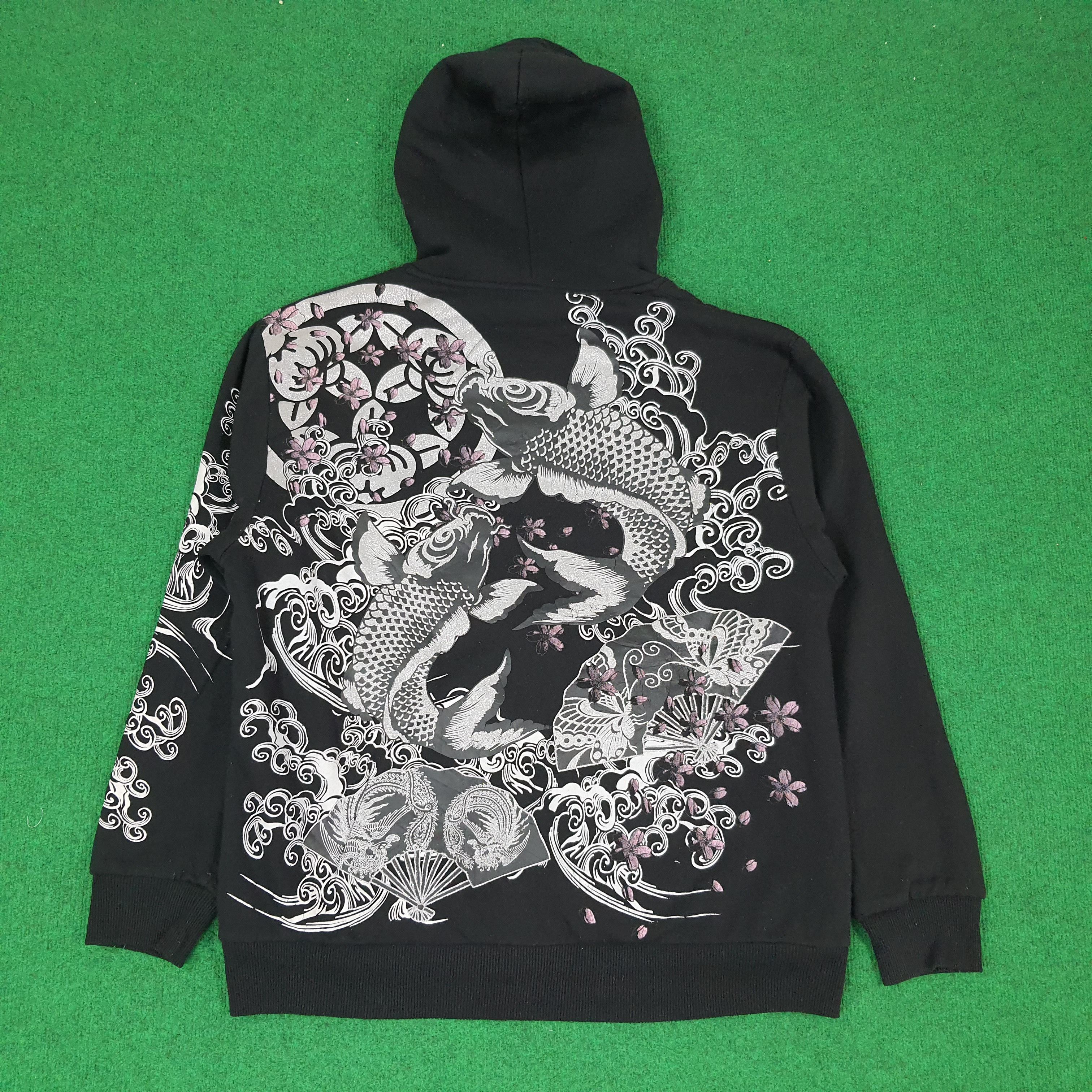 Japanese Brand × Vintage Vintage Cure All Japan Art Streetwear Zipper Hoodie C237N8 Size US L / EU 52-54 / 3 - 1 Thumbnail