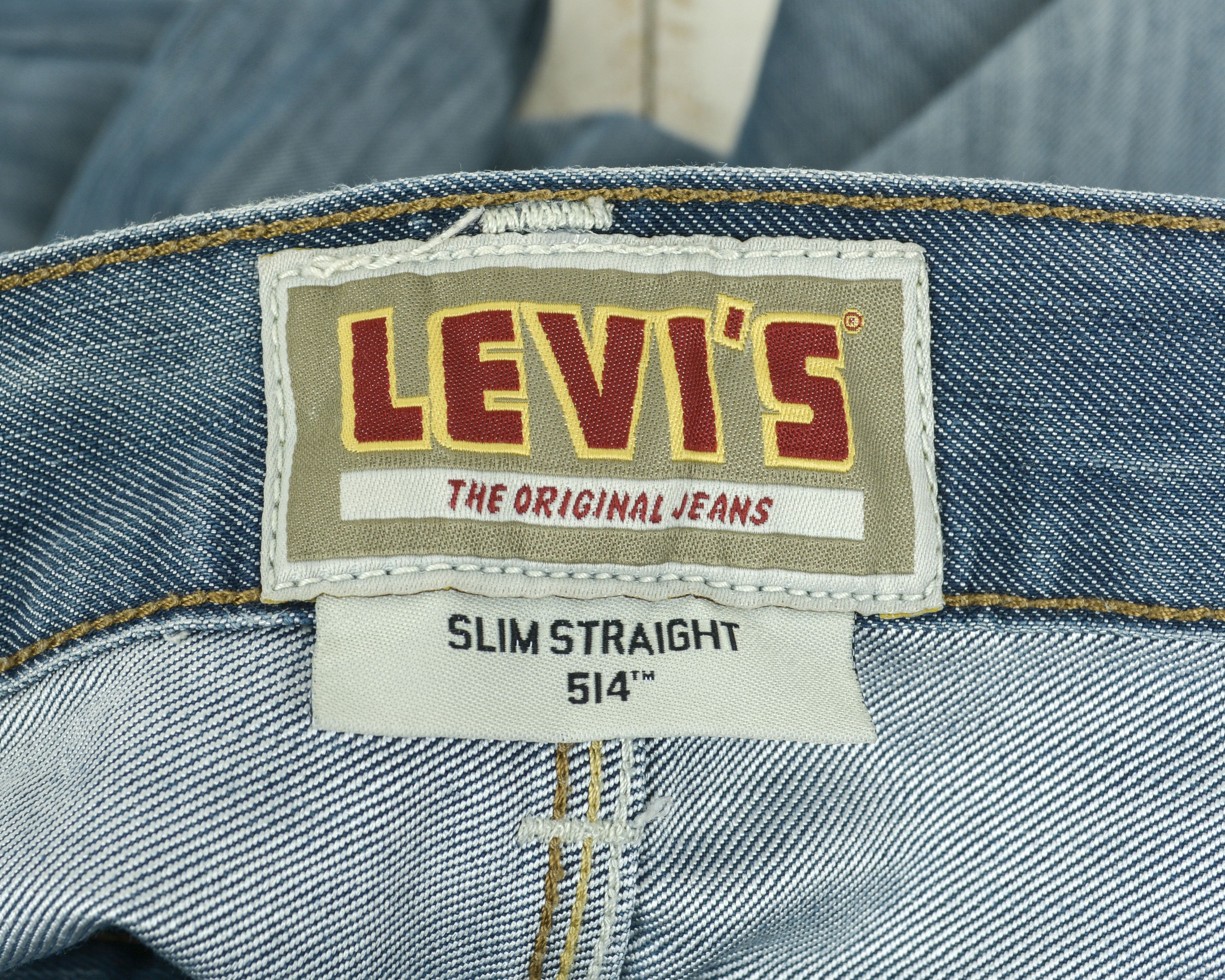 Levi's 514 W32 L30 Slim Fit Jeans Denim Pants Straight Leg Trousers Size US 32 / EU 48 - 8 Thumbnail
