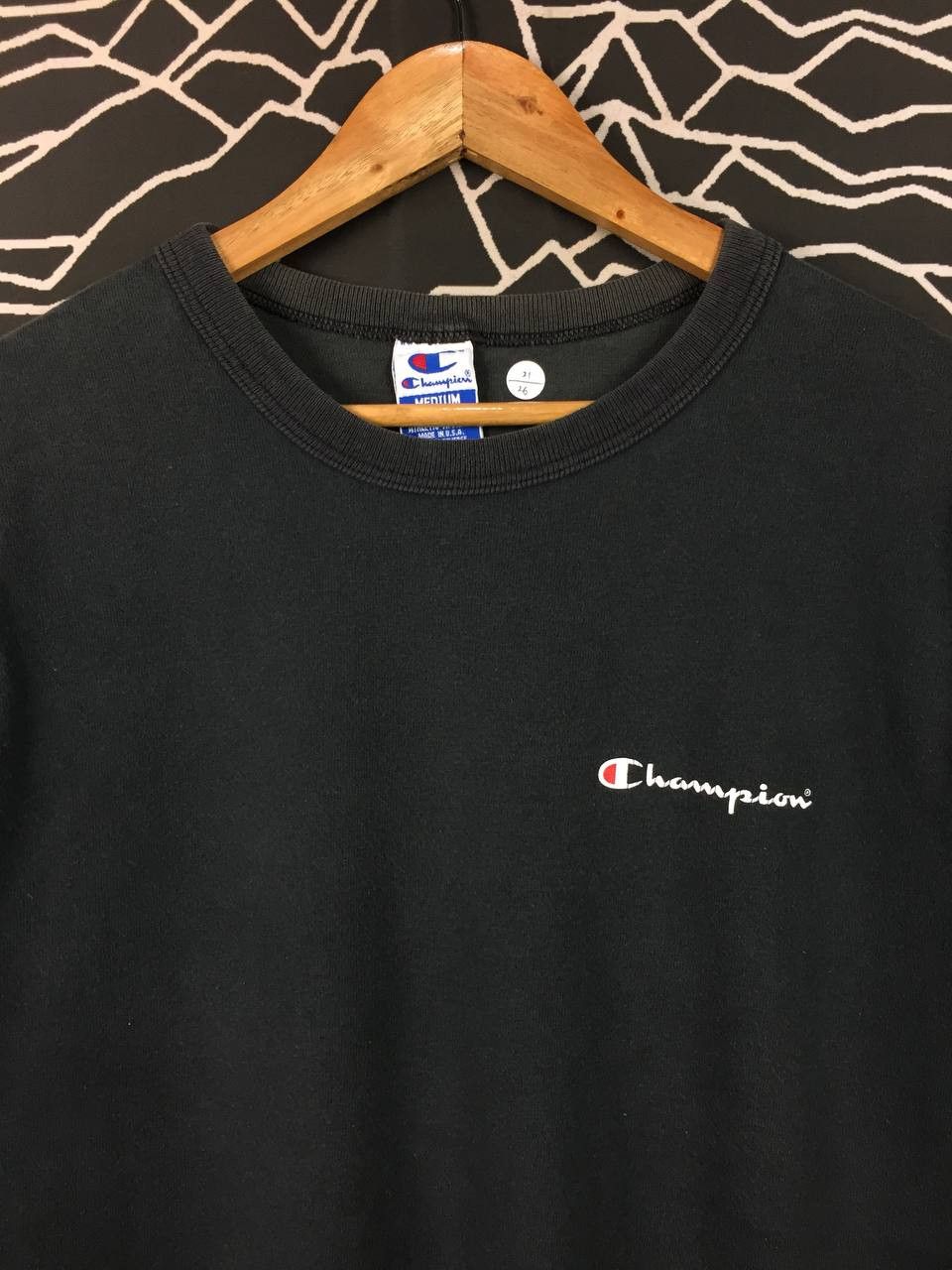 Champion Vtg Champion Athletic Apparel Made In Usa Script Logo Tee Size US M / EU 48-50 / 2 - 3 Thumbnail