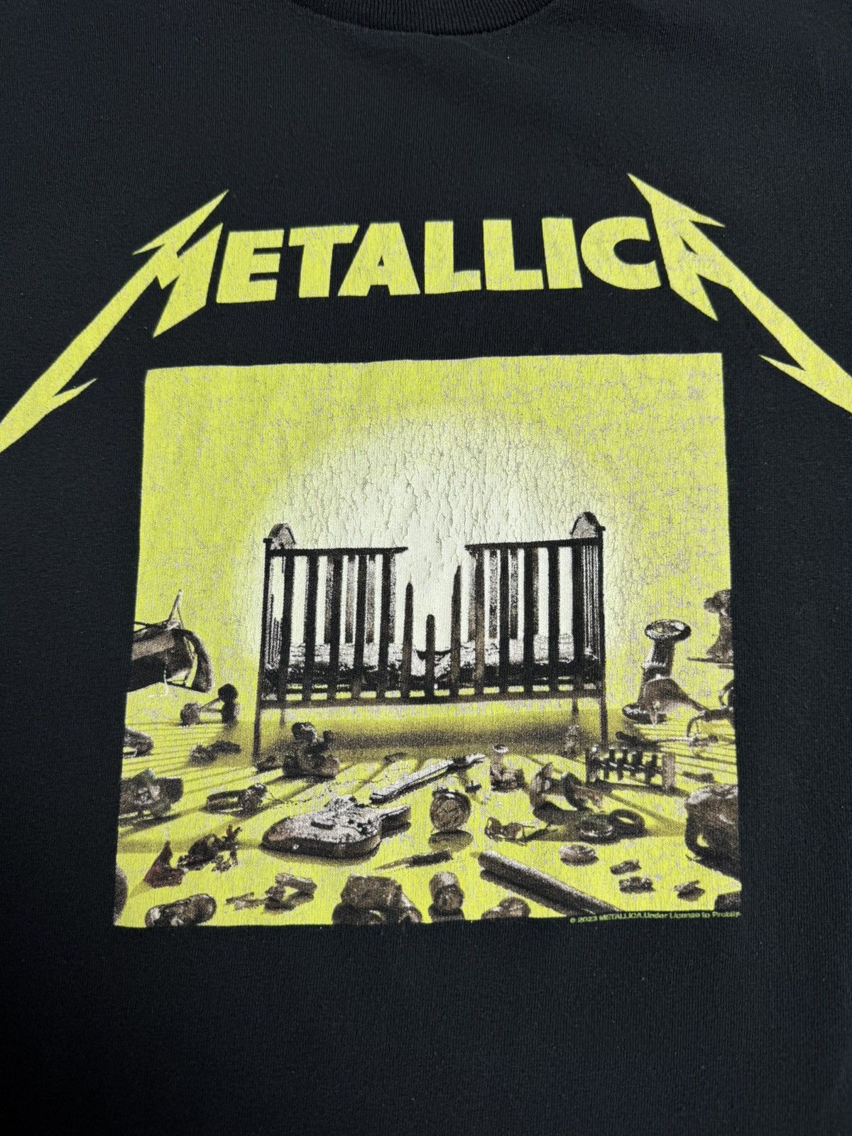 Metallica 2023 Metallica 72 Seasons Band T-Shirt size M Black Size US M / EU 48-50 / 2 - 4 Thumbnail