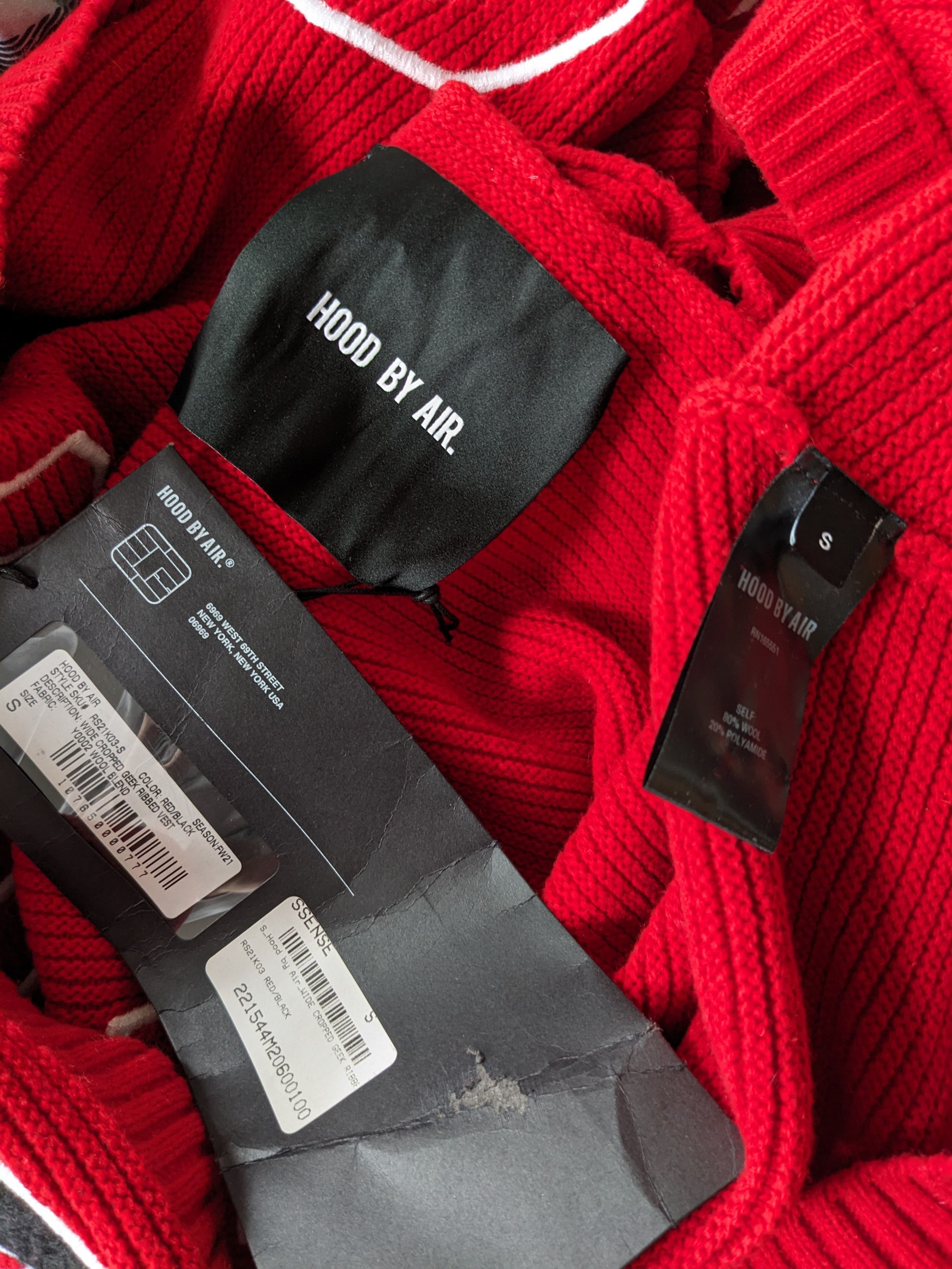 Hood By Air 21FW Oversized Geek Sweater Size US S / EU 44-46 / 1 - 6 Thumbnail